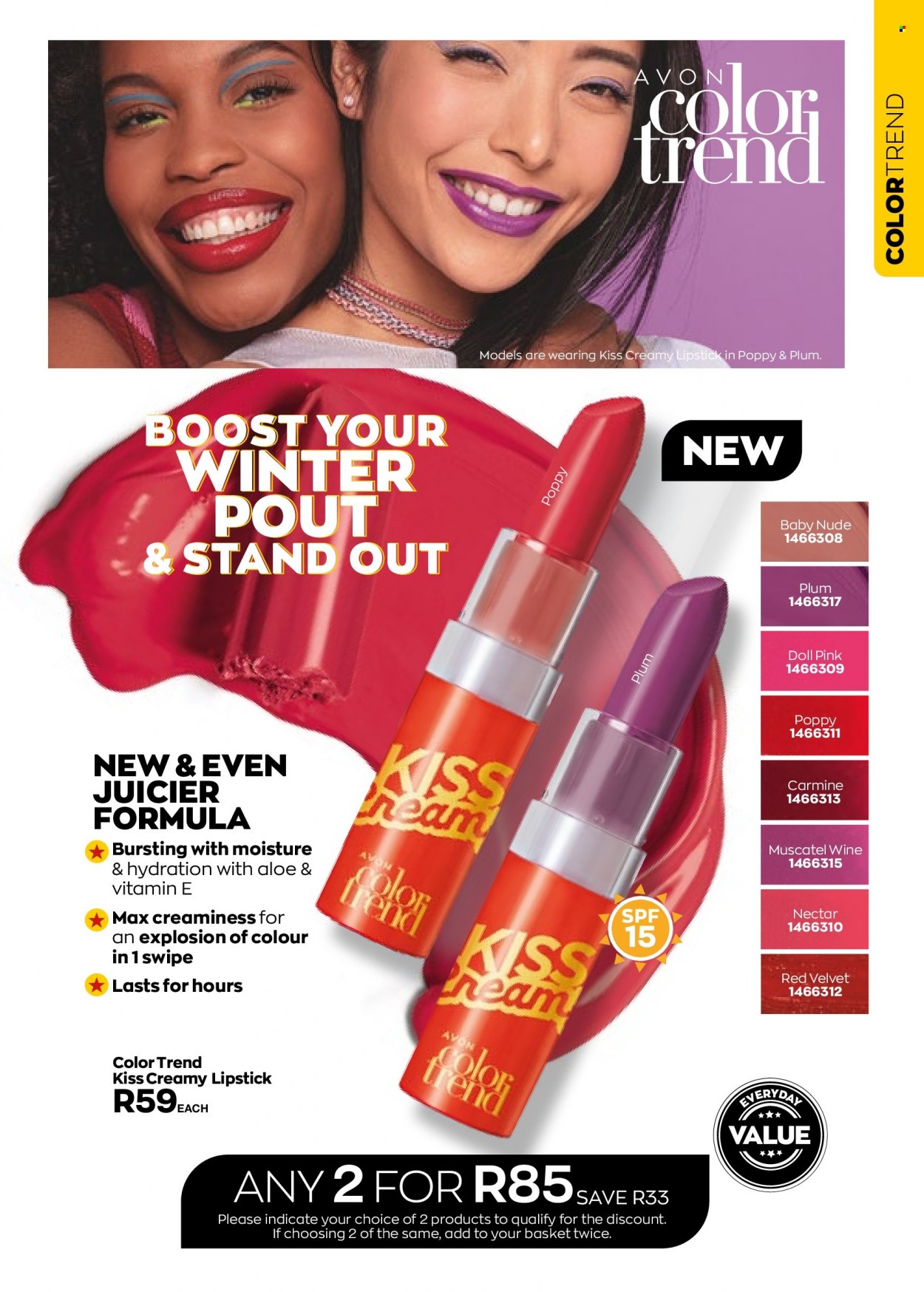 Avon catalogue  - 01/06/2022 - 30/06/2022 - Sales products - Avon, lipstick. Page 81.