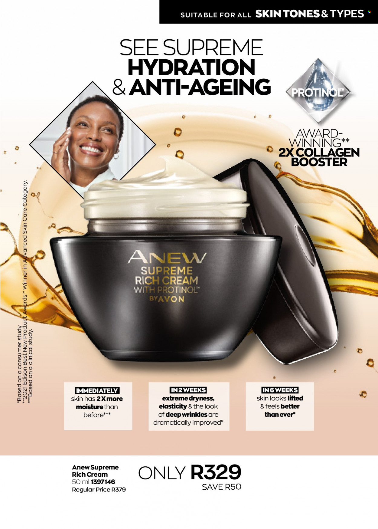 Avon catalogue  - 01/06/2022 - 30/06/2022 - Sales products - Anew. Page 107.