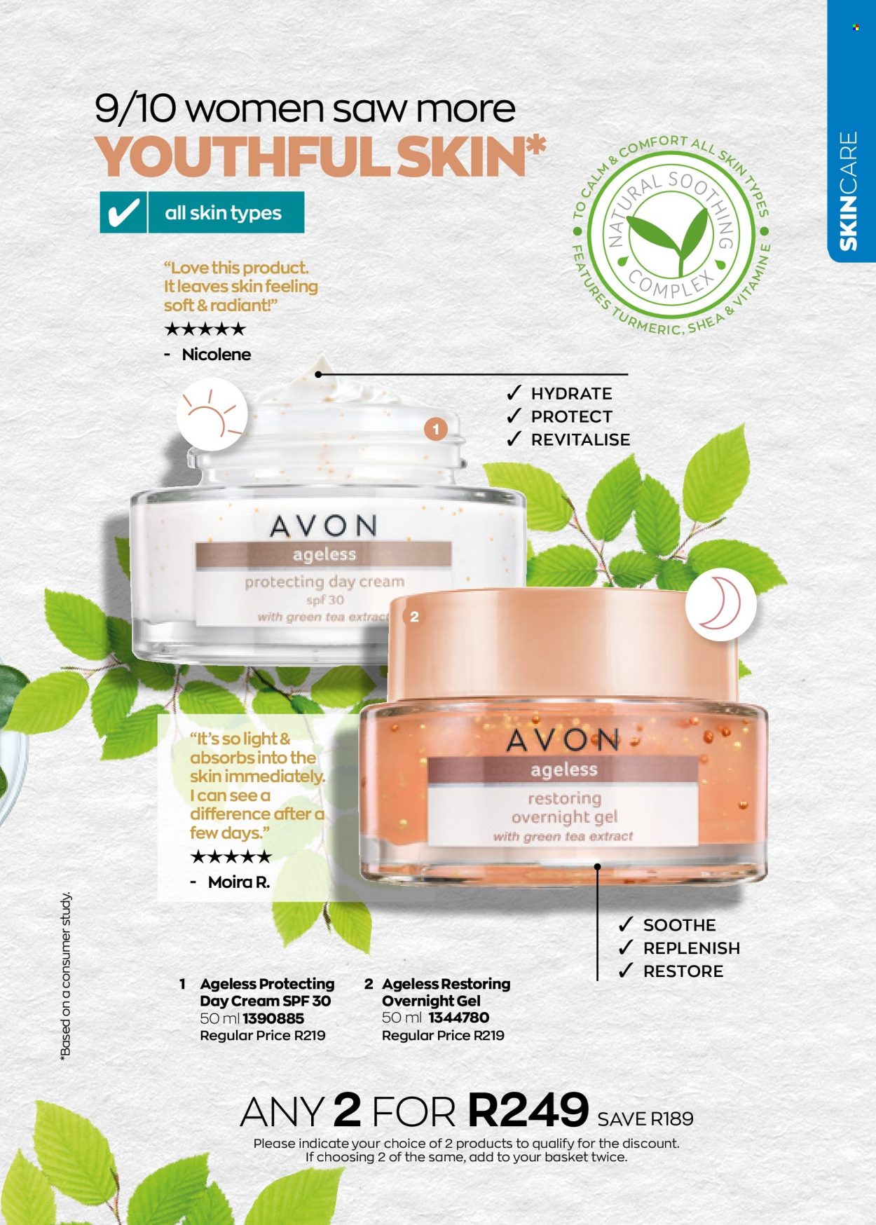Avon catalogue  - 01/06/2022 - 30/06/2022 - Sales products - Avon, day cream. Page 111.