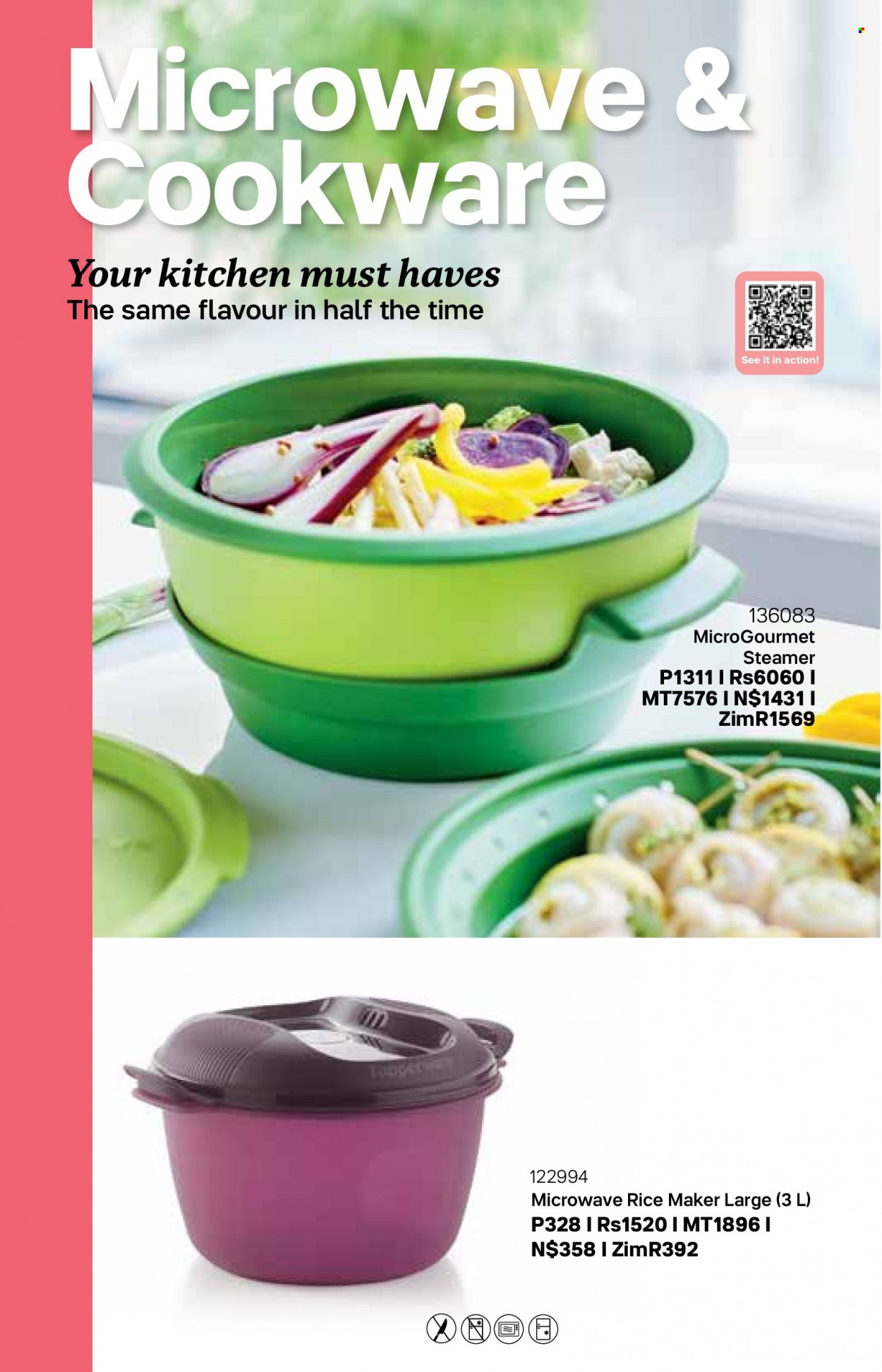 Tupperware catalogue  - 06/09/2023 - 03/10/2023 - Sales products - cookware set. Page 26.