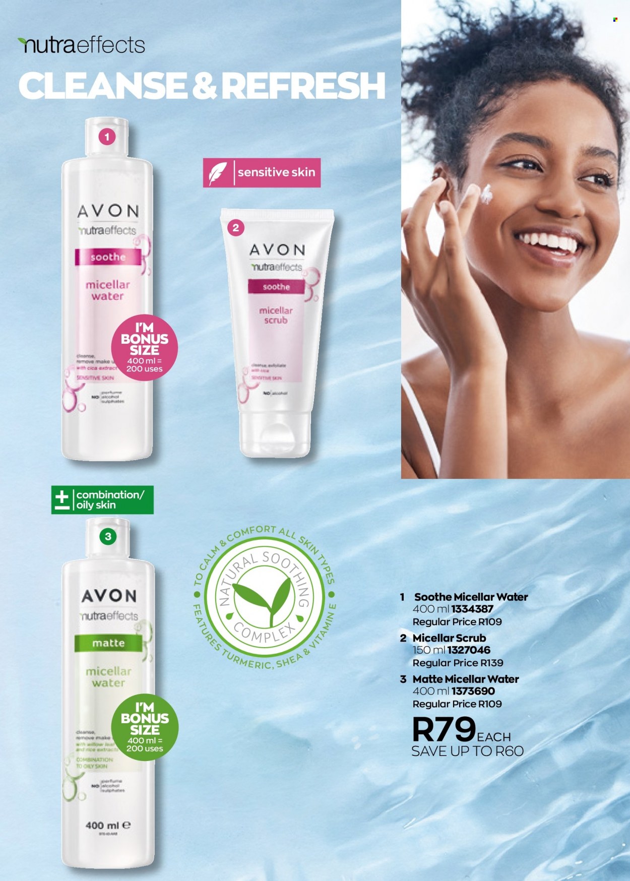 Avon catalogue  - 01/06/2022 - 30/06/2022 - Sales products - Avon, micellar water, Nutra Effects. Page 112.