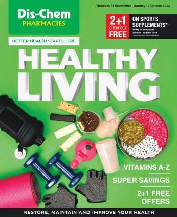 Dis-Chem catalogue - Healthy Living Vitamins A-Z