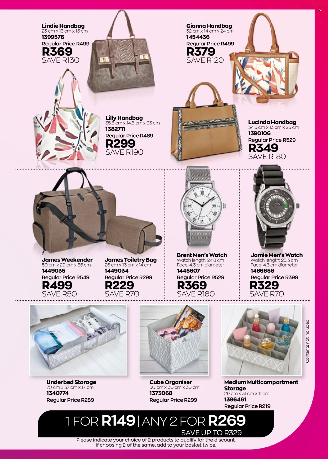 Avon catalogue  - 01/06/2022 - 30/06/2022 - Sales products - handbag, watch. Page 163.