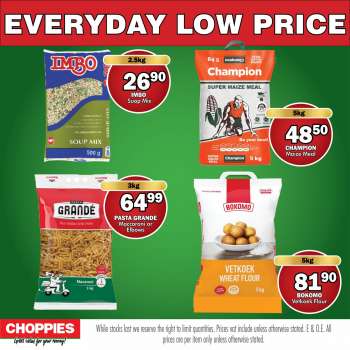 Choppies catalogue - Everyday Low Price