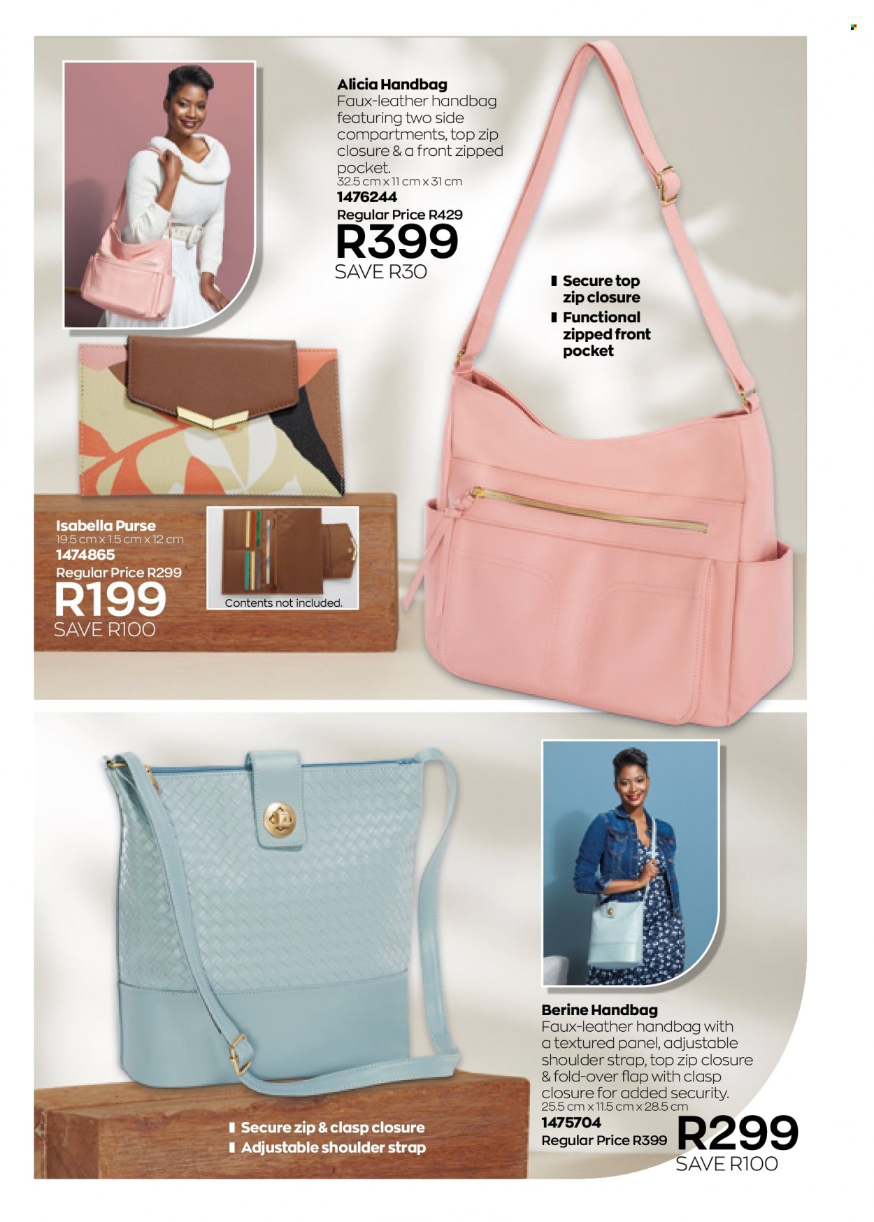 Avon catalogue  - 01/06/2022 - 30/06/2022 - Sales products - handbag. Page 168.