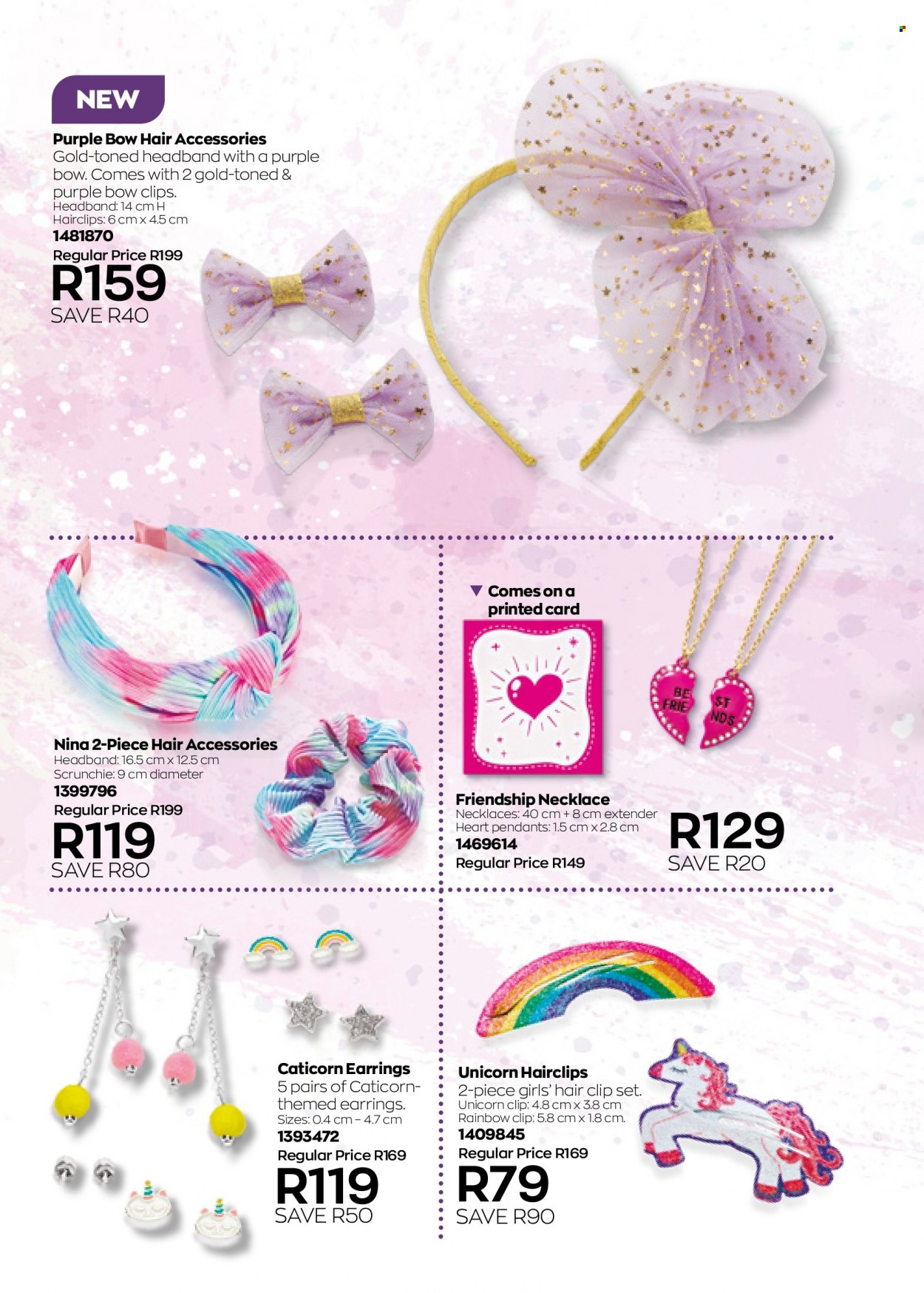 Avon catalogue  - 01/06/2022 - 30/06/2022 - Sales products - earrings, necklace, pendant, hair clipper. Page 186.