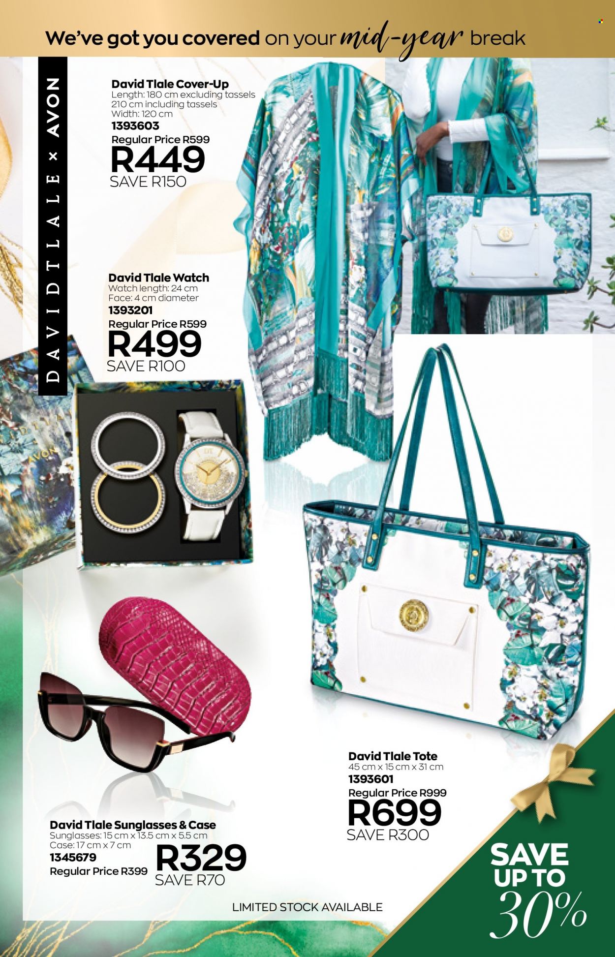 Avon catalogue  - 01/06/2022 - 30/06/2022 - Sales products - Avon, tote, sunglasses, watch. Page 3.