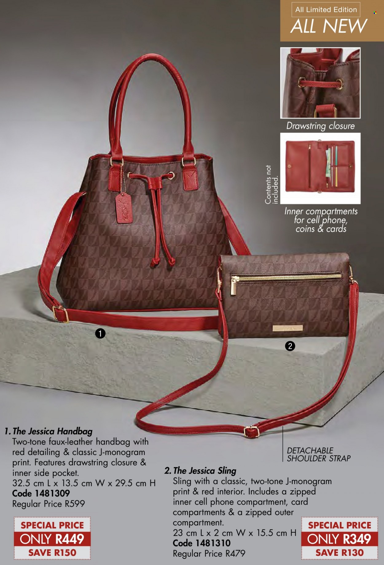 thumbnail - Justine catalogue  - 01/06/2022 - 30/06/2022 - Sales products - handbag. Page 65.