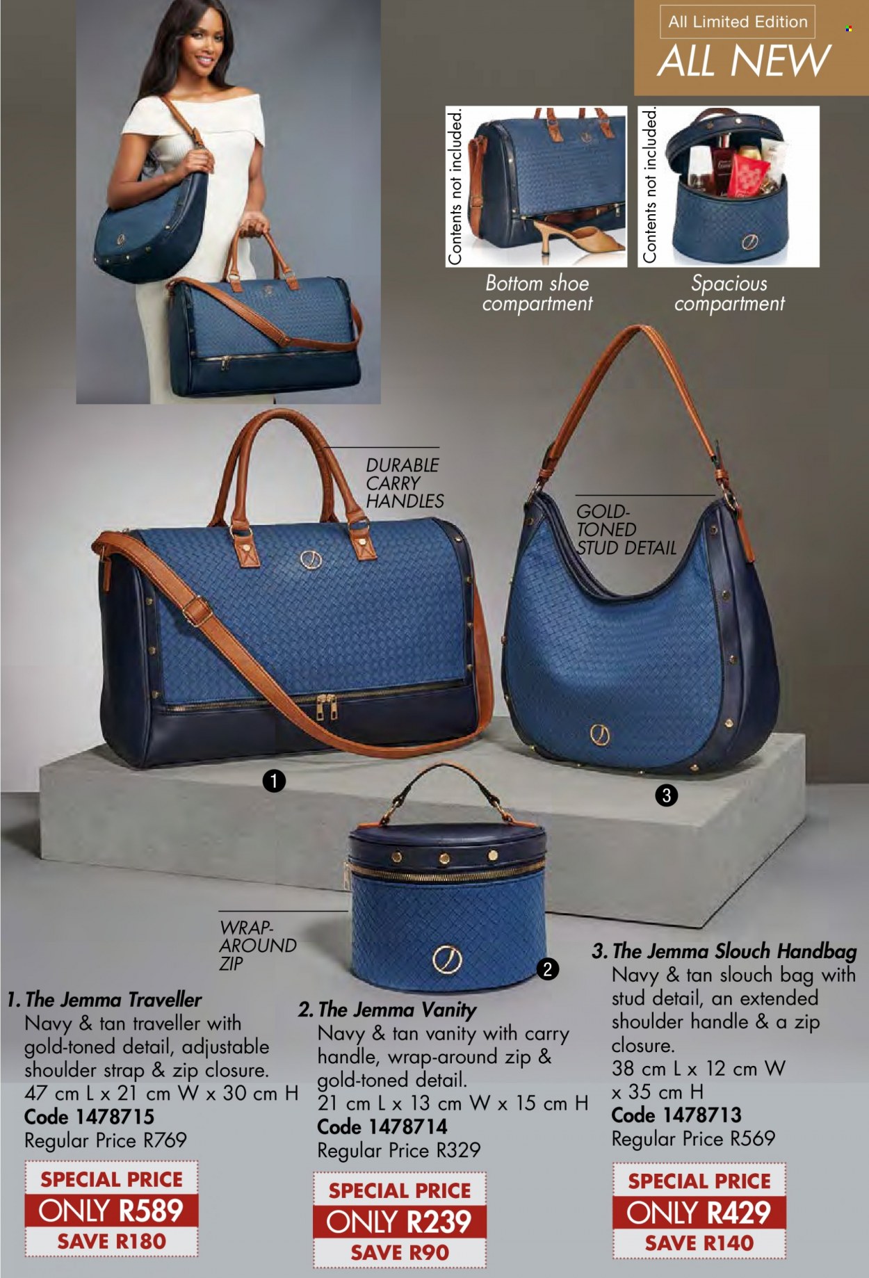 thumbnail - Justine catalogue  - 01/06/2022 - 30/06/2022 - Sales products - handbag. Page 67.