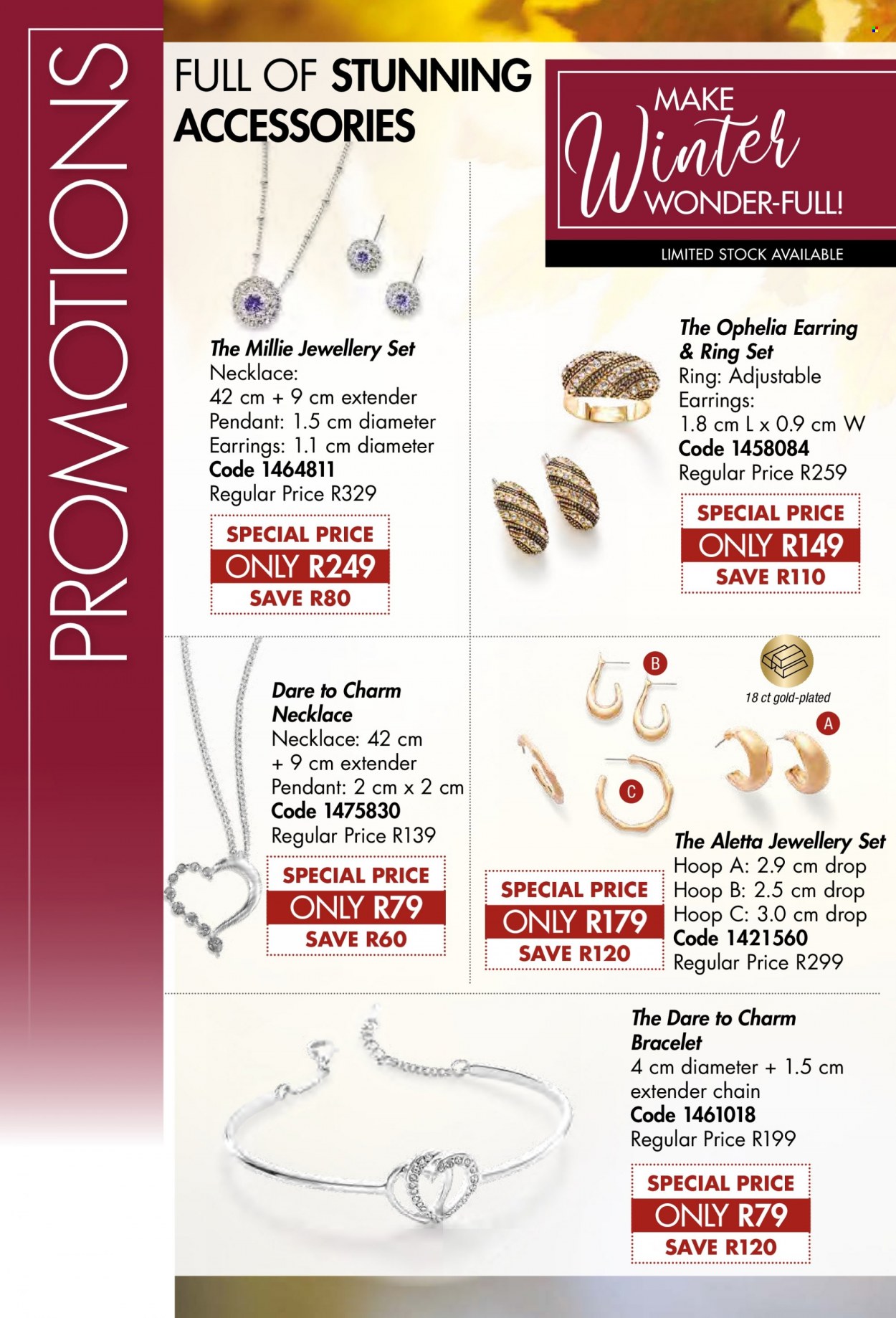 thumbnail - Justine catalogue  - 01/06/2022 - 30/06/2022 - Sales products - bracelet, earrings, necklace, pendant. Page 88.