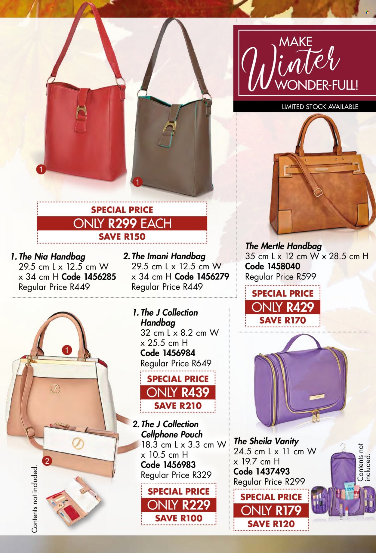thumbnail - Justine catalogue  - 01/06/2022 - 30/06/2022 - Sales products - handbag. Page 89.