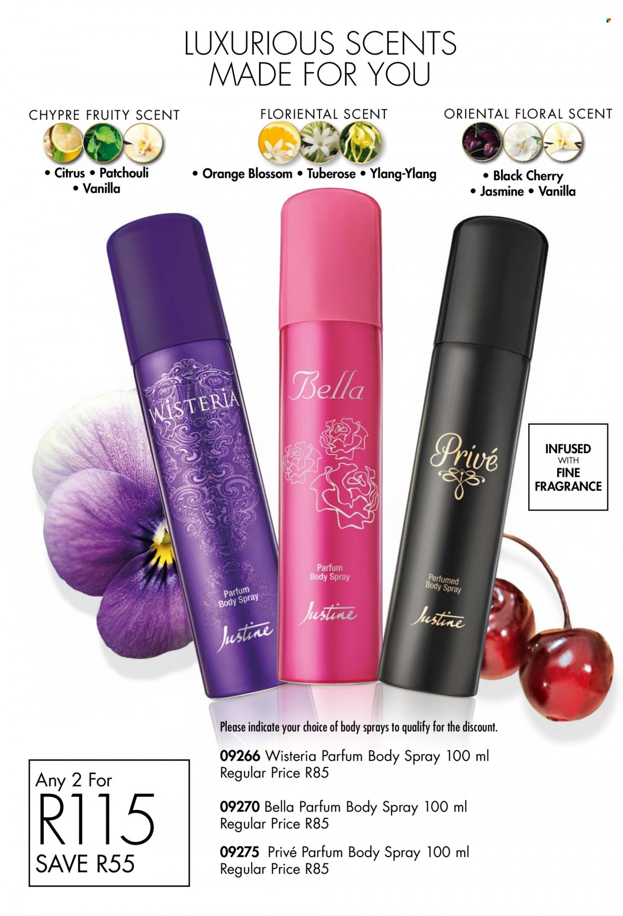 thumbnail - Justine catalogue  - 17/06/2022 - 30/06/2022 - Sales products - Bella, body spray, eau de parfum, fragrance. Page 10.