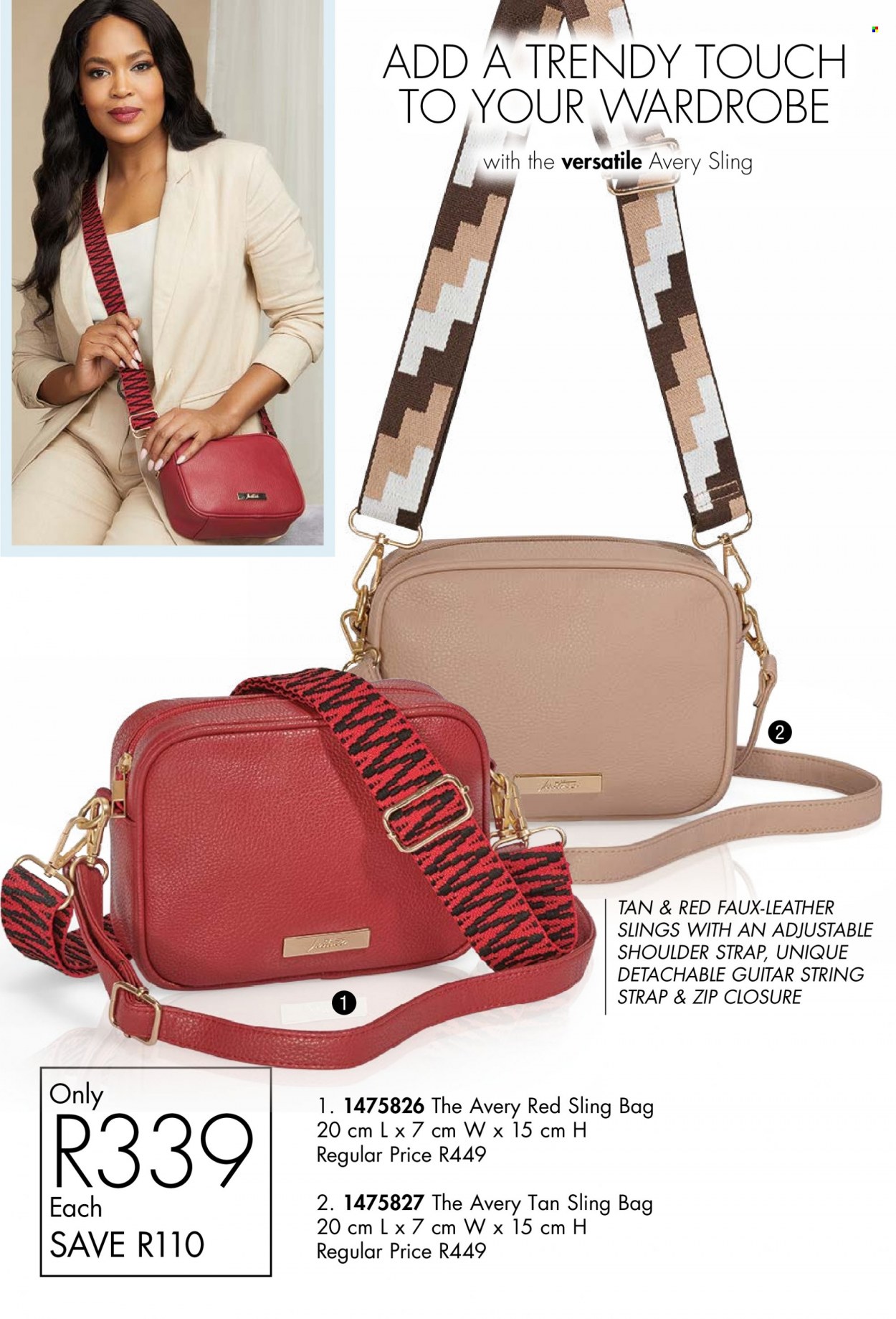 thumbnail - Justine catalogue  - 17/06/2022 - 30/06/2022 - Sales products - bag, sling bag. Page 12.