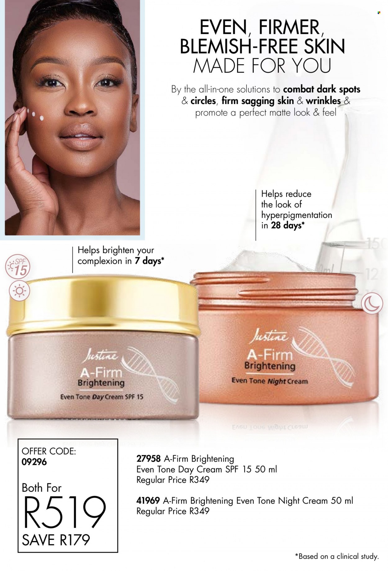 thumbnail - Justine catalogue  - 17/06/2022 - 30/06/2022 - Sales products - day cream, night cream. Page 20.