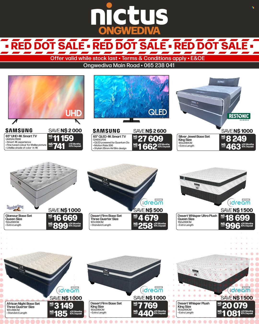 thumbnail - Nictus catalogue  - Sales products - base set, Samsung, 4K UHD TV, smart tv, UHD TV, TV. Page 4.