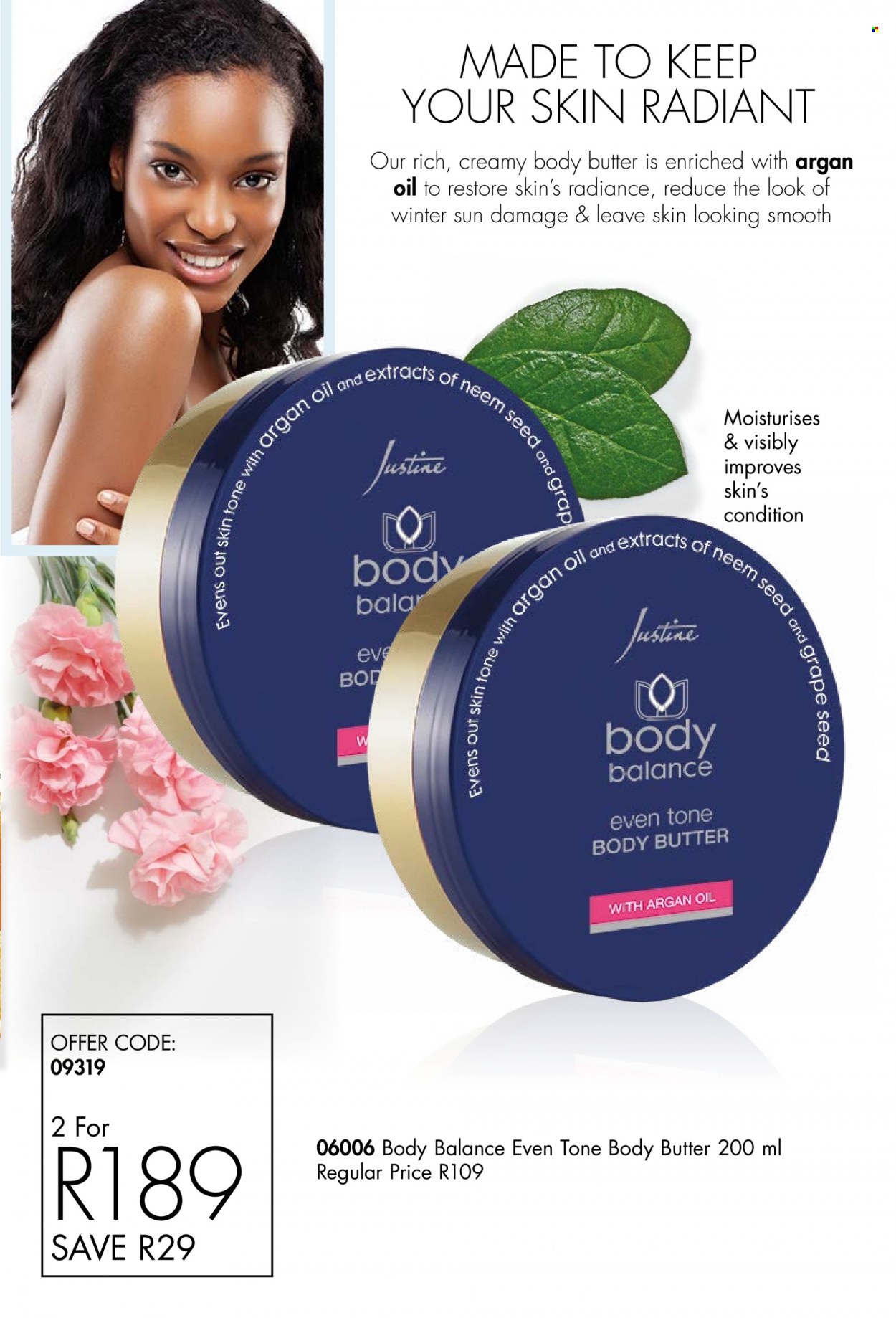 thumbnail - Justine catalogue  - 17/06/2022 - 30/06/2022 - Sales products - body butter. Page 25.