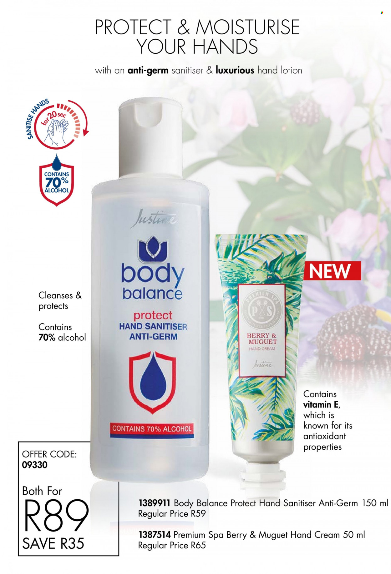 thumbnail - Justine catalogue  - 17/06/2022 - 30/06/2022 - Sales products - body lotion, hand cream. Page 28.