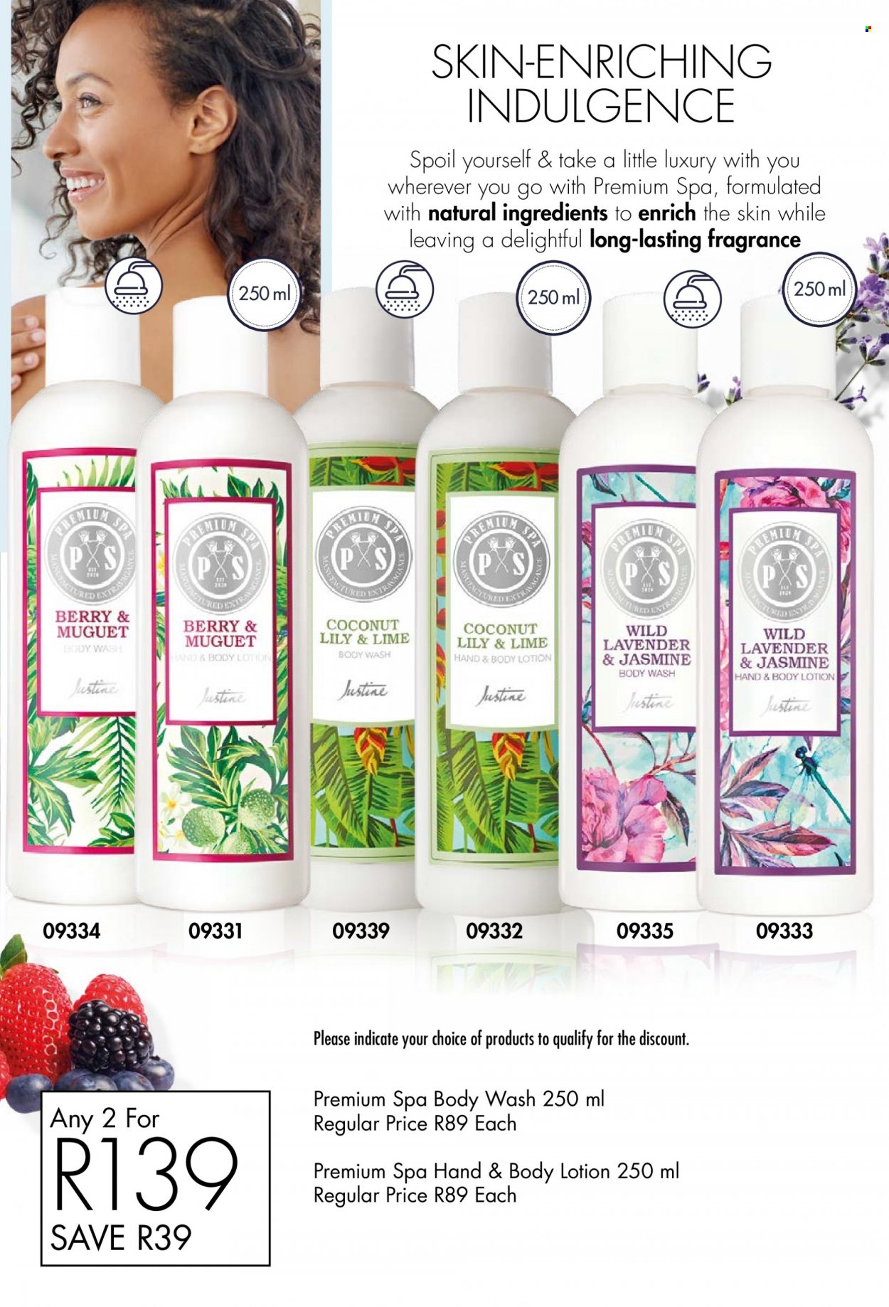 thumbnail - Justine catalogue  - 17/06/2022 - 30/06/2022 - Sales products - body wash, body lotion, fragrance. Page 29.