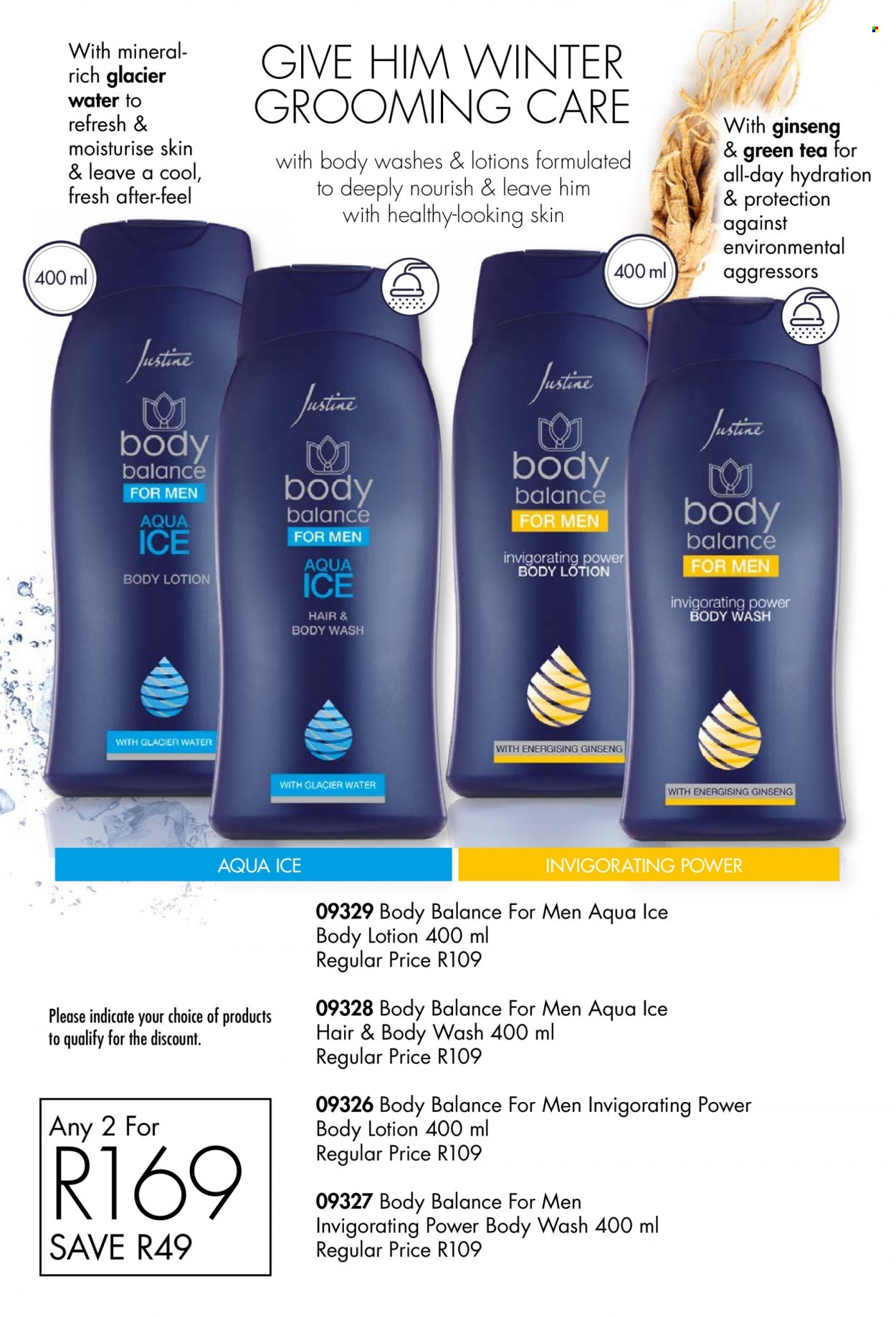 thumbnail - Justine catalogue  - 17/06/2022 - 30/06/2022 - Sales products - body wash, hair & body wash, body lotion. Page 38.