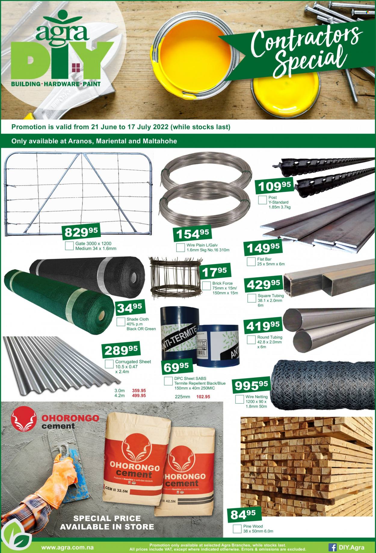 Agra catalogue  - 21/06/2022 - 17/07/2022 - Sales products - paint, brick. Page 4.