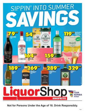thumbnail - Shoprite catalogue - LiquorShop Savings
