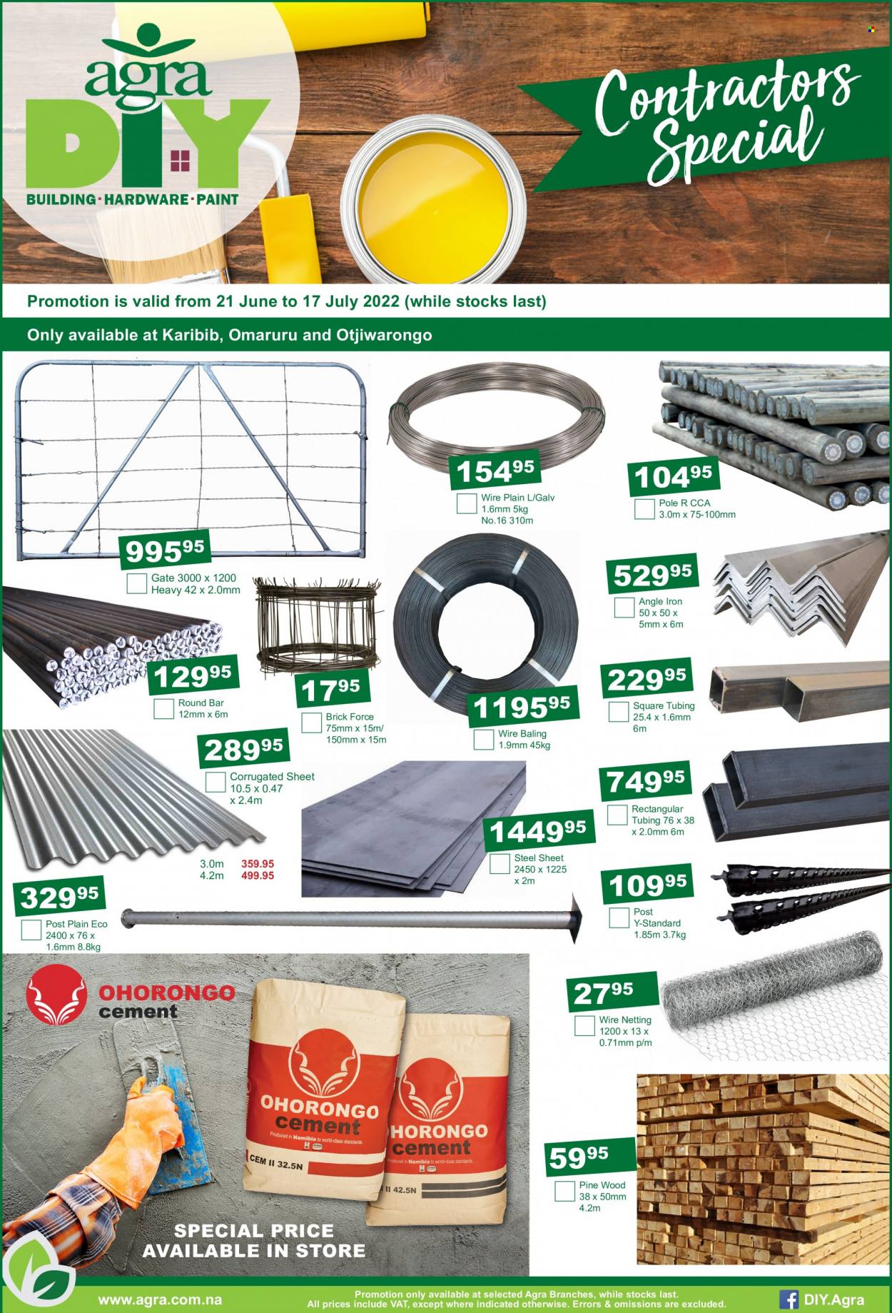 Agra catalogue  - 21/06/2022 - 17/07/2022 - Sales products - paint, brick. Page 8.