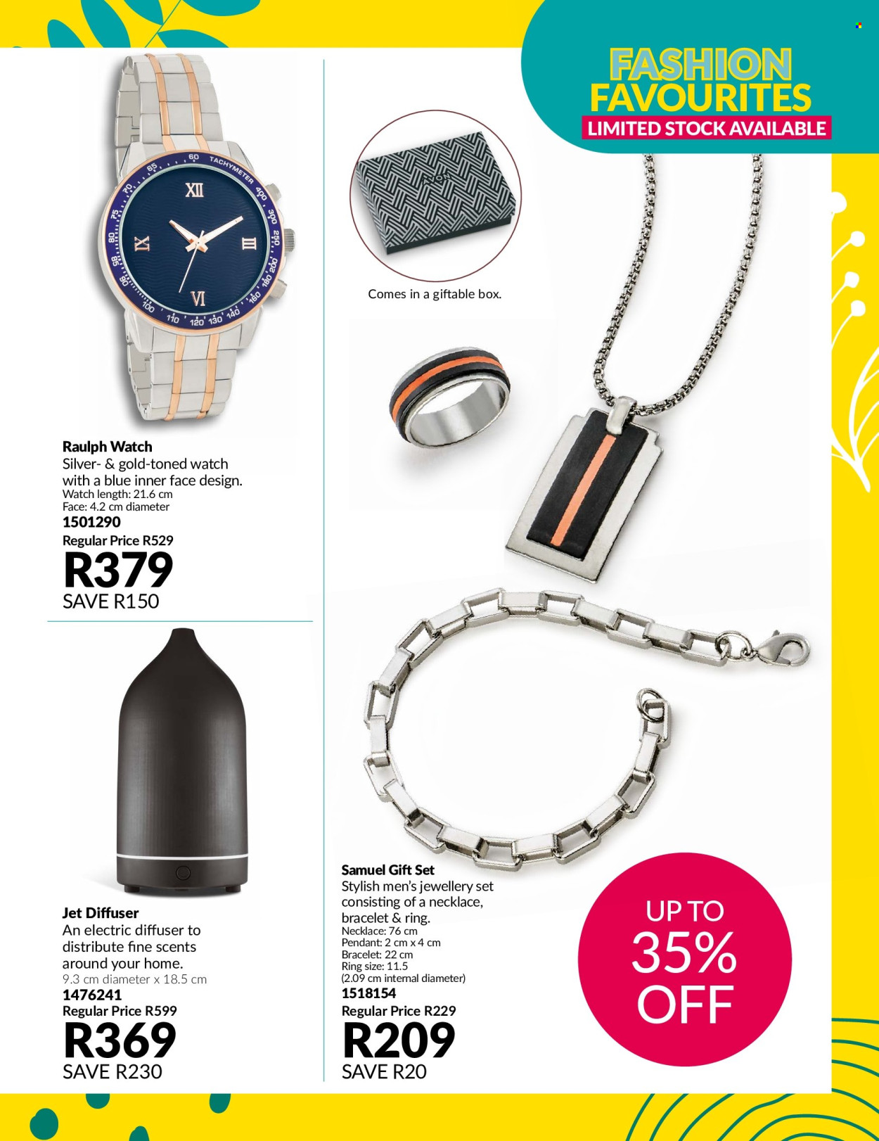 thumbnail - Avon catalogue  - 01/03/2024 - 30/04/2024 - Sales products - Jet, gift set, bracelet, necklace, watch, pendant, jewelry. Page 11.