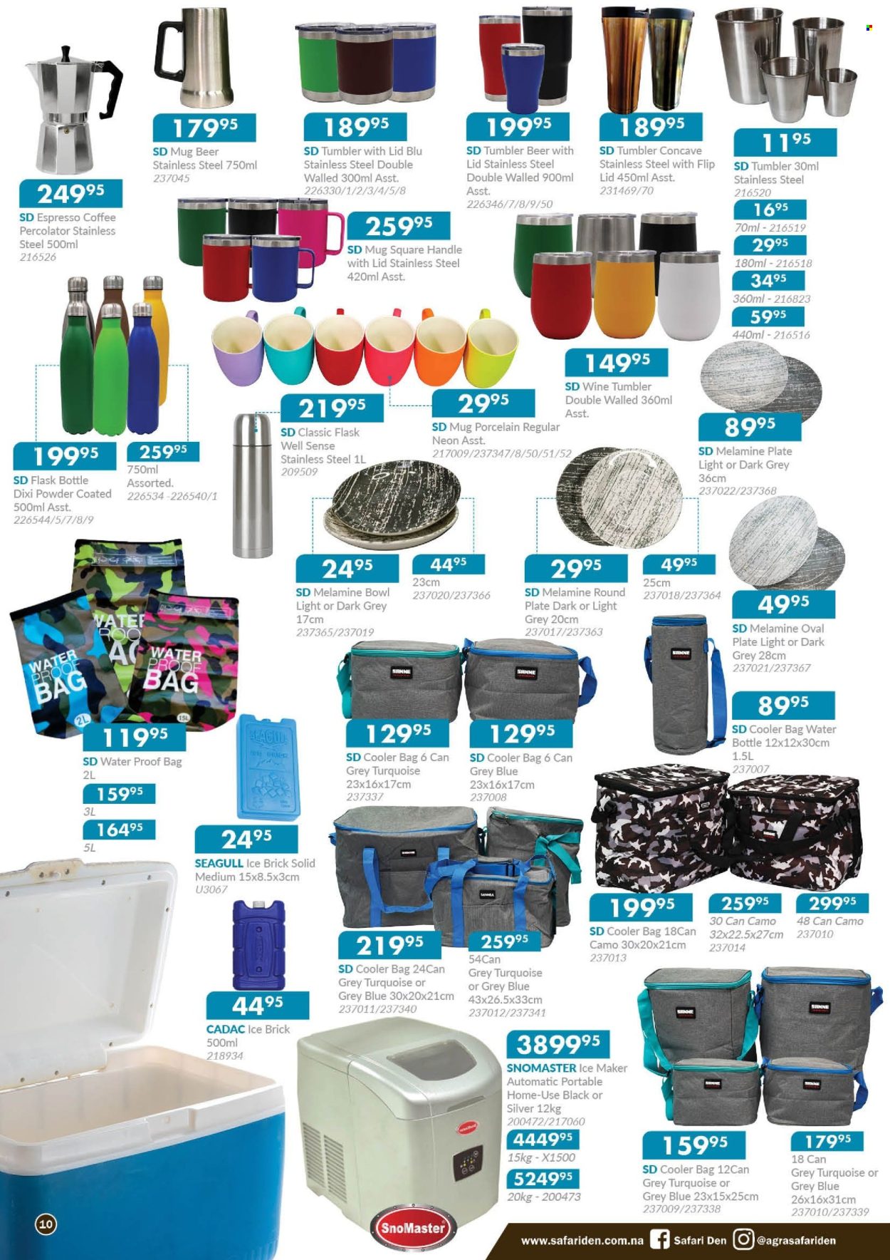 thumbnail - Agra catalogue  - 14/03/2024 - 15/06/2024 - Sales products - drink bottle, bowl, concave. Page 10.