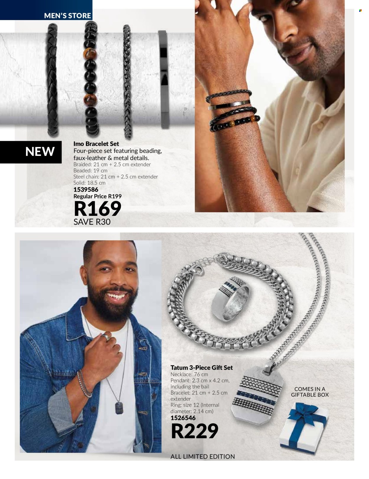 thumbnail - Avon catalogue  - 01/04/2024 - 30/04/2024 - Sales products - gift set, bracelet, necklace, pendant. Page 60.