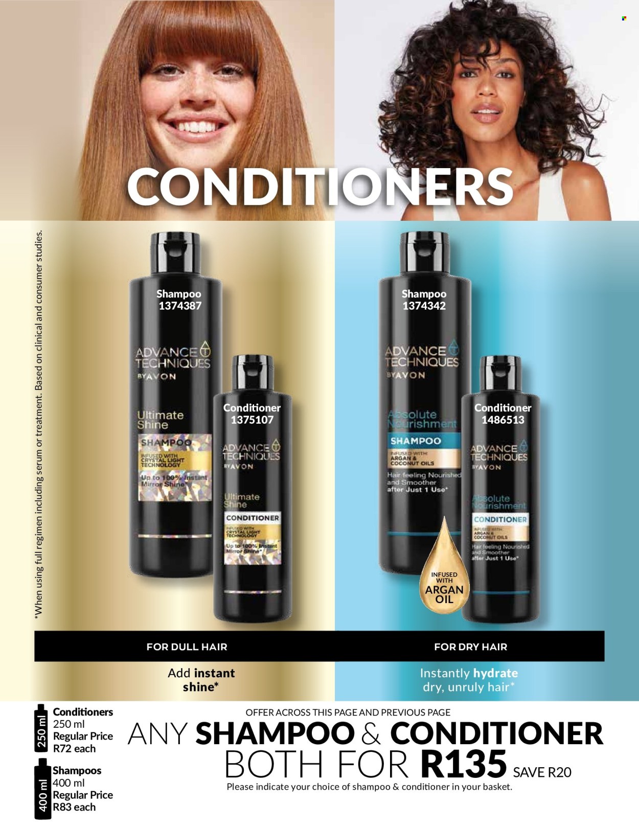thumbnail - Avon catalogue  - 01/04/2024 - 30/04/2024 - Sales products - shampoo, serum, conditioner, Absolute. Page 167.