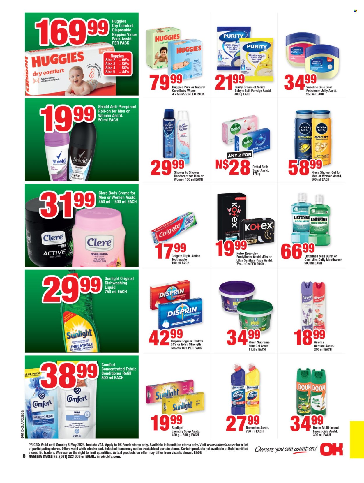 thumbnail - OK catalogue  - 19/04/2024 - 05/05/2024 - Sales products - porridge, purified water, water, Boost, Purity. Page 8.