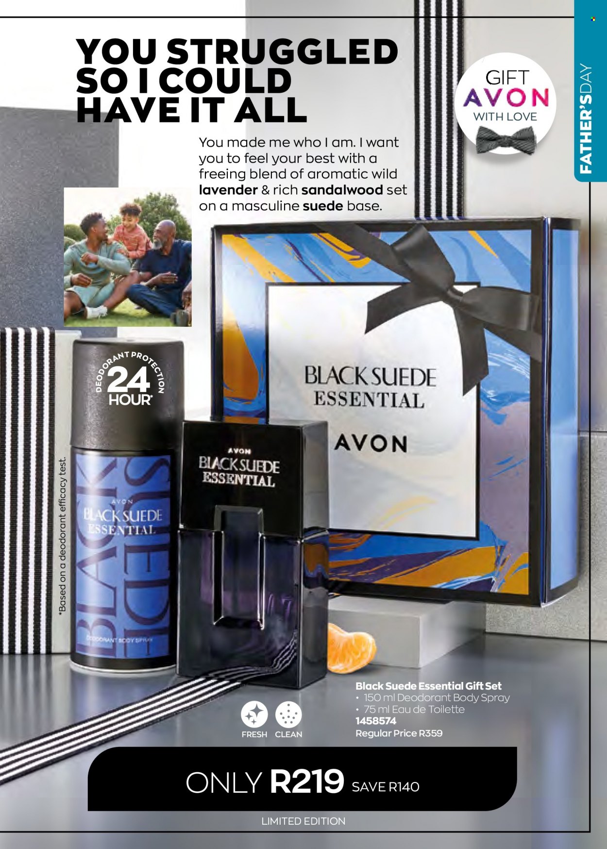 Avon catalogue  - 01/05/2022 - 31/05/2022 - Sales products - Avon, body spray, anti-perspirant, eau de toilette, deodorant, gift set. Page 37.