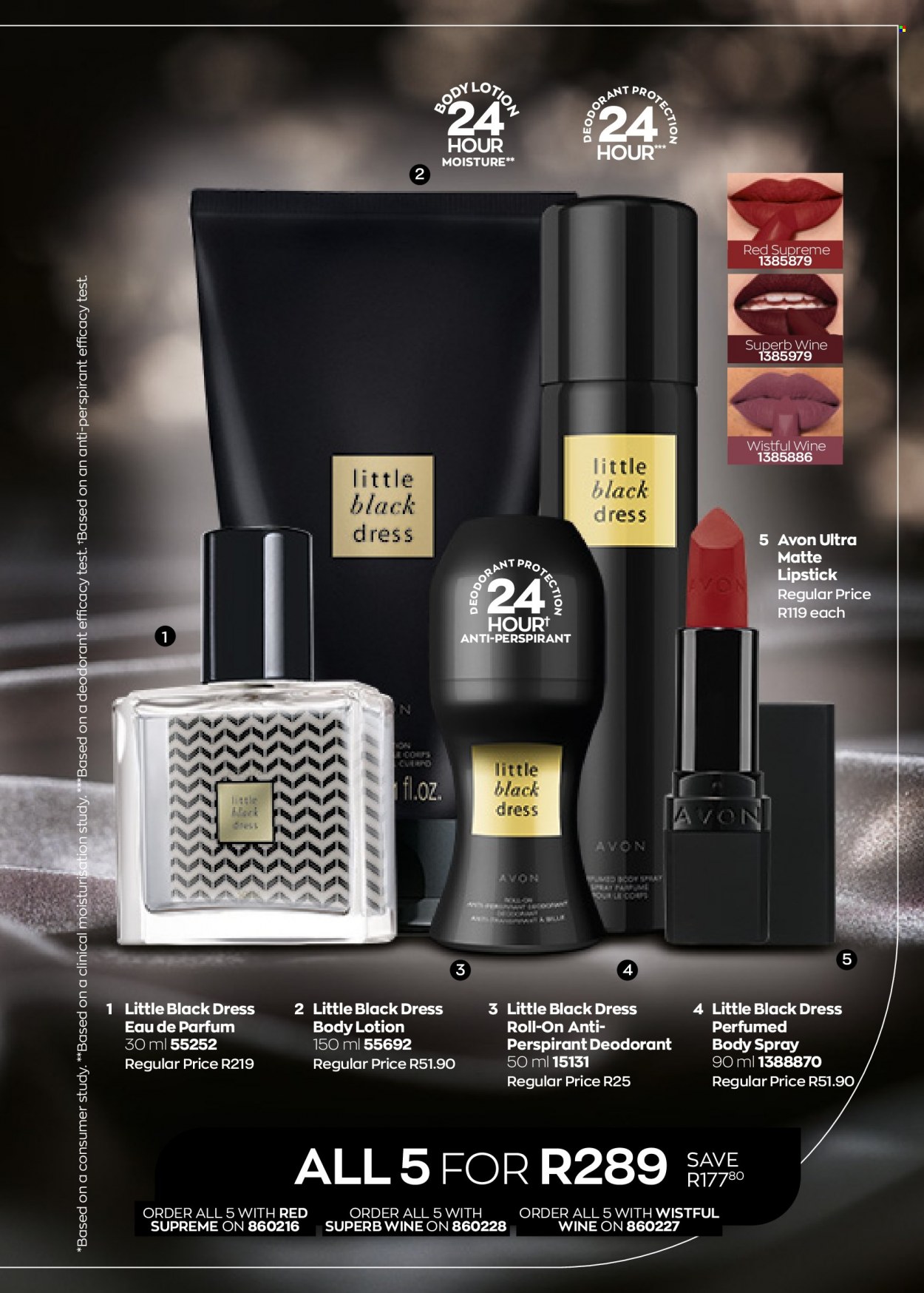 Avon catalogue  - 01/07/2022 - 31/07/2022 - Sales products - Avon, body lotion, body spray, anti-perspirant, eau de parfum, roll-on, deodorant, lipstick. Page 13.