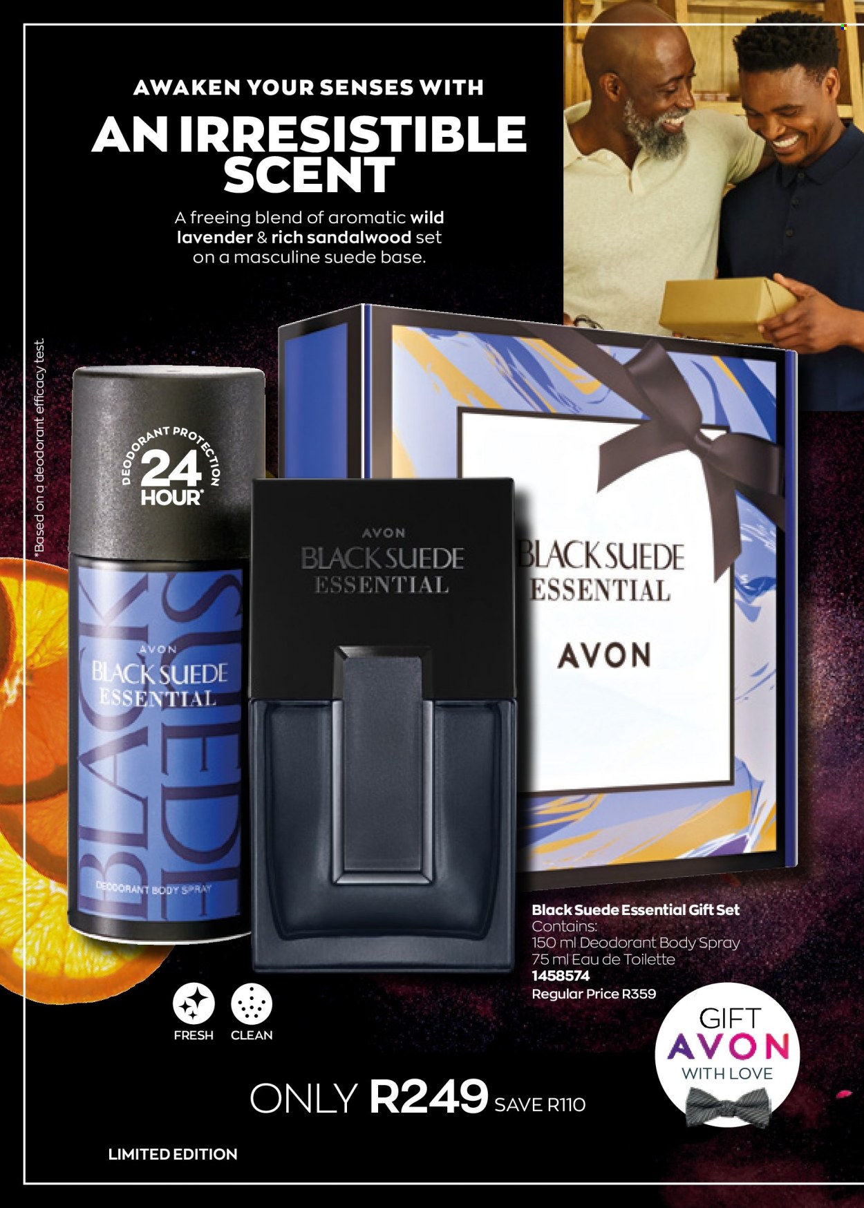 Avon catalogue  - 01/07/2022 - 31/07/2022 - Sales products - Avon, body spray, anti-perspirant, eau de toilette, deodorant, gift set. Page 40.