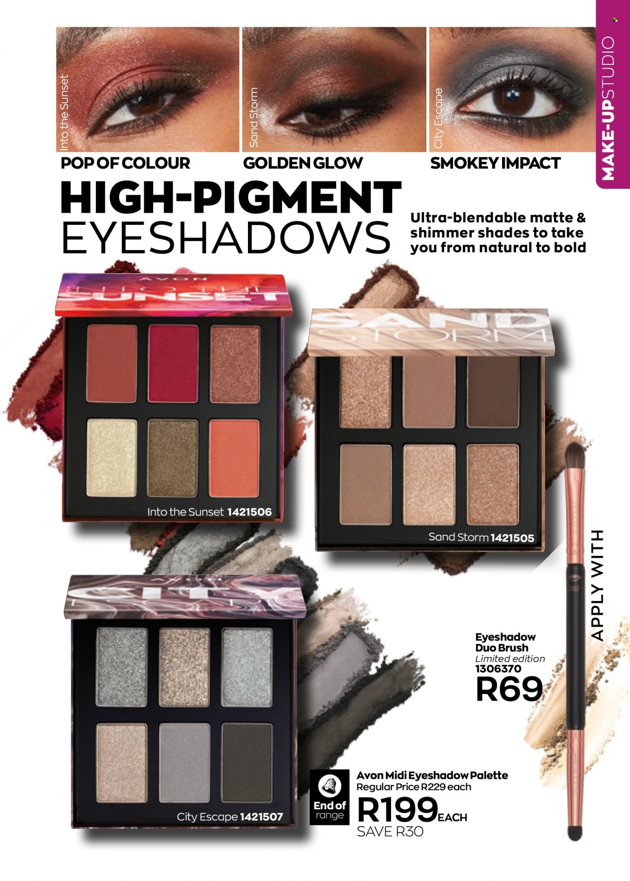 Avon catalogue  - 01/07/2022 - 31/07/2022 - Sales products - Avon, Palette, brush, eyeshadow, shades. Page 81.