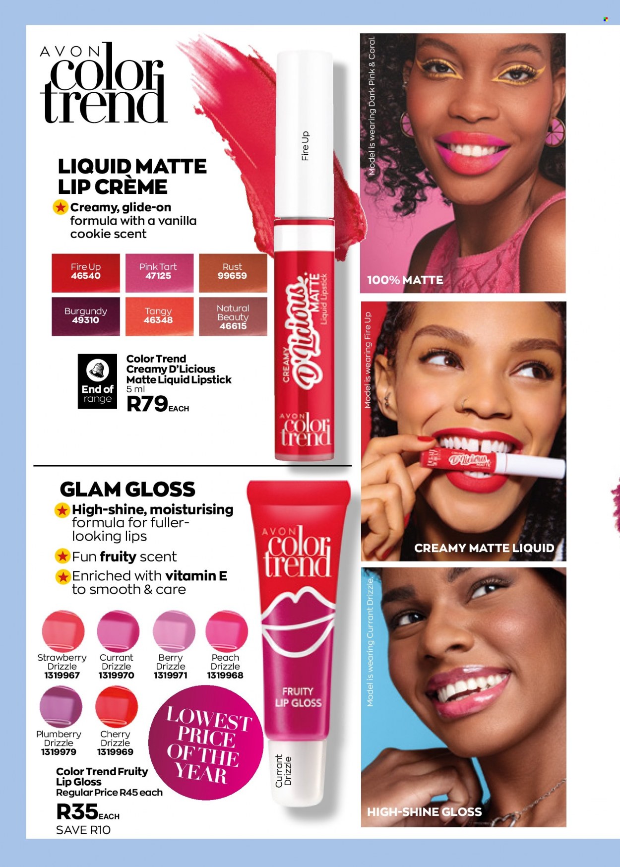 Avon catalogue  - 01/07/2022 - 31/07/2022 - Sales products - lip gloss, lipstick. Page 84.