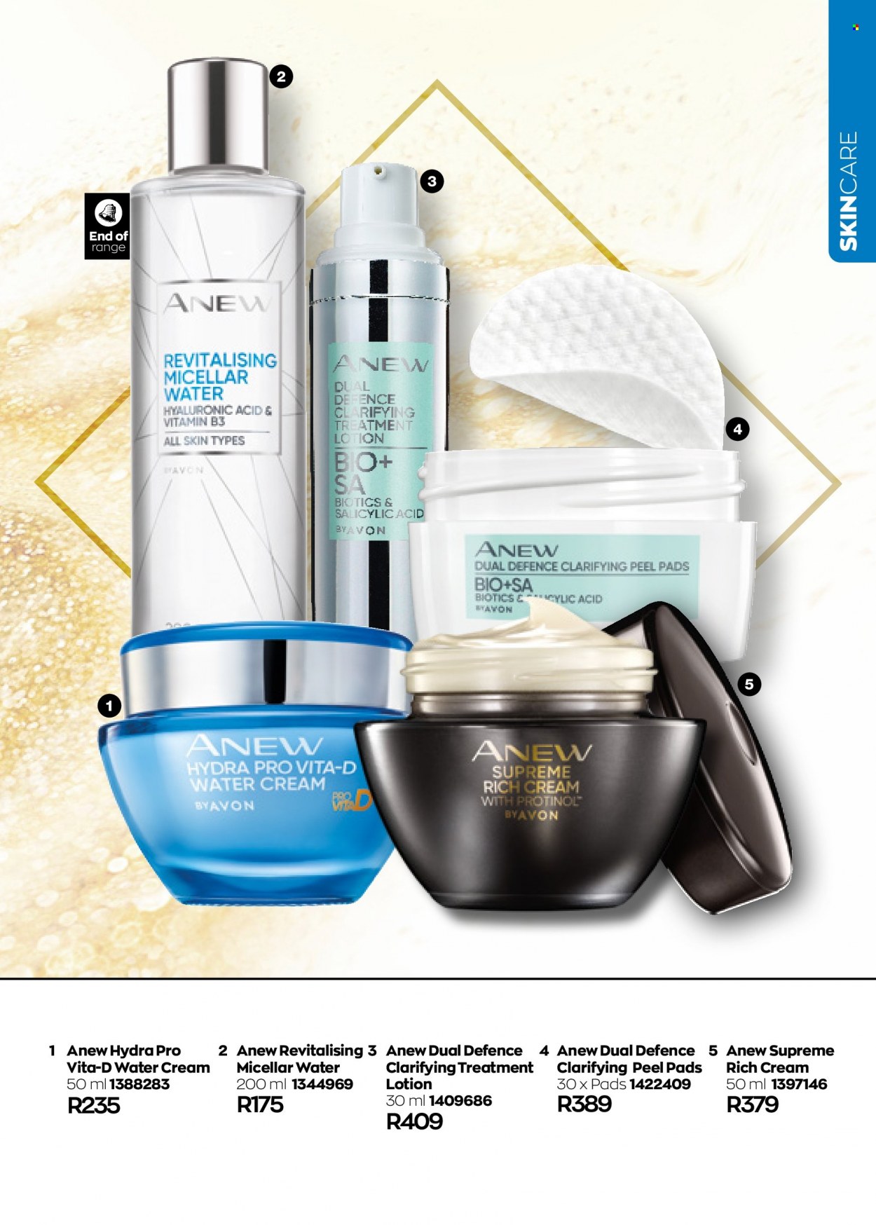 Avon catalogue  - 01/07/2022 - 31/07/2022 - Sales products - Avon, Anew, micellar water, body lotion. Page 97.