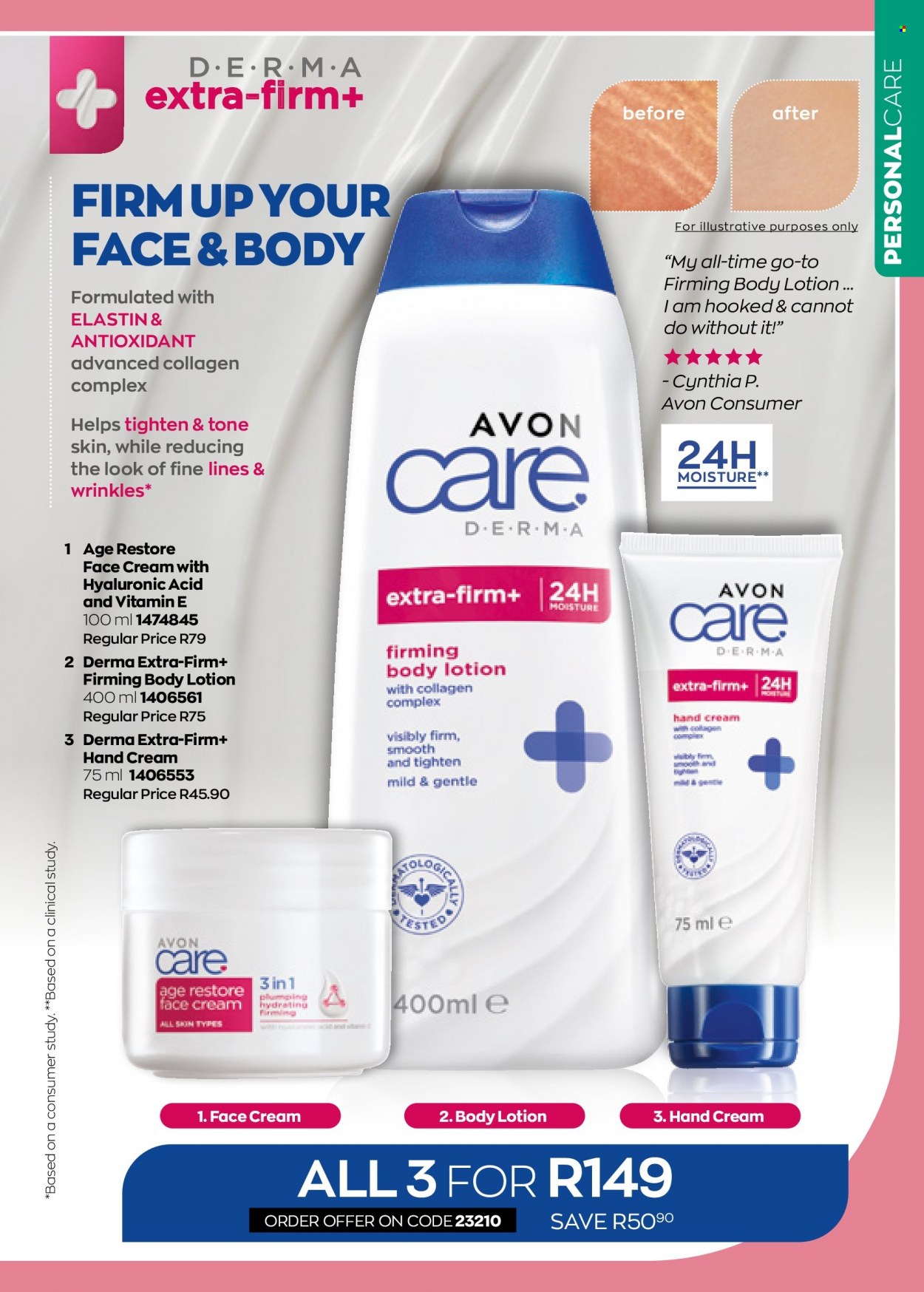 Avon catalogue  - 01/07/2022 - 31/07/2022 - Sales products - Avon, face cream, body lotion, hand cream. Page 111.