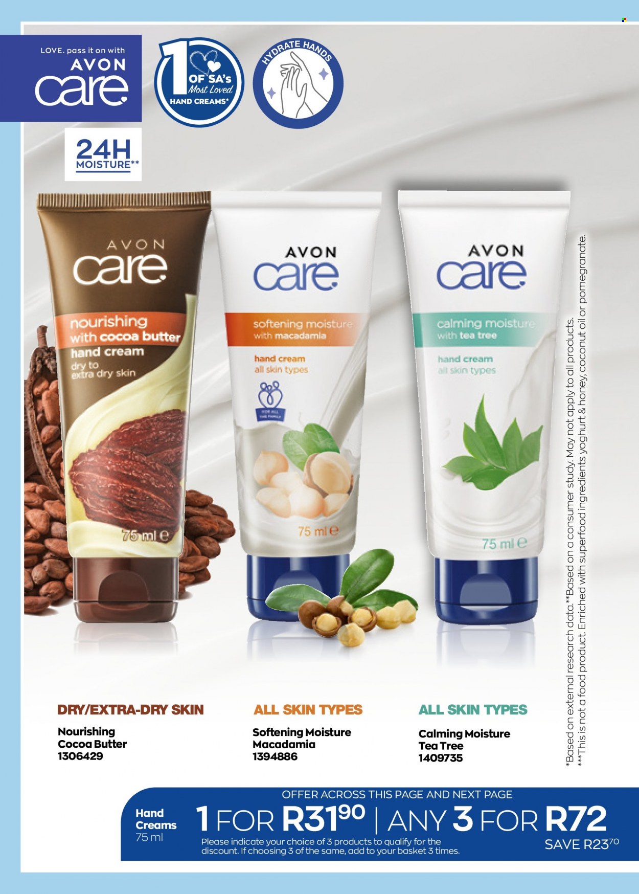 thumbnail - Avon catalogue  - 01/07/2022 - 31/07/2022 - Sales products - Avon, coconut oil, hand cream. Page 114.