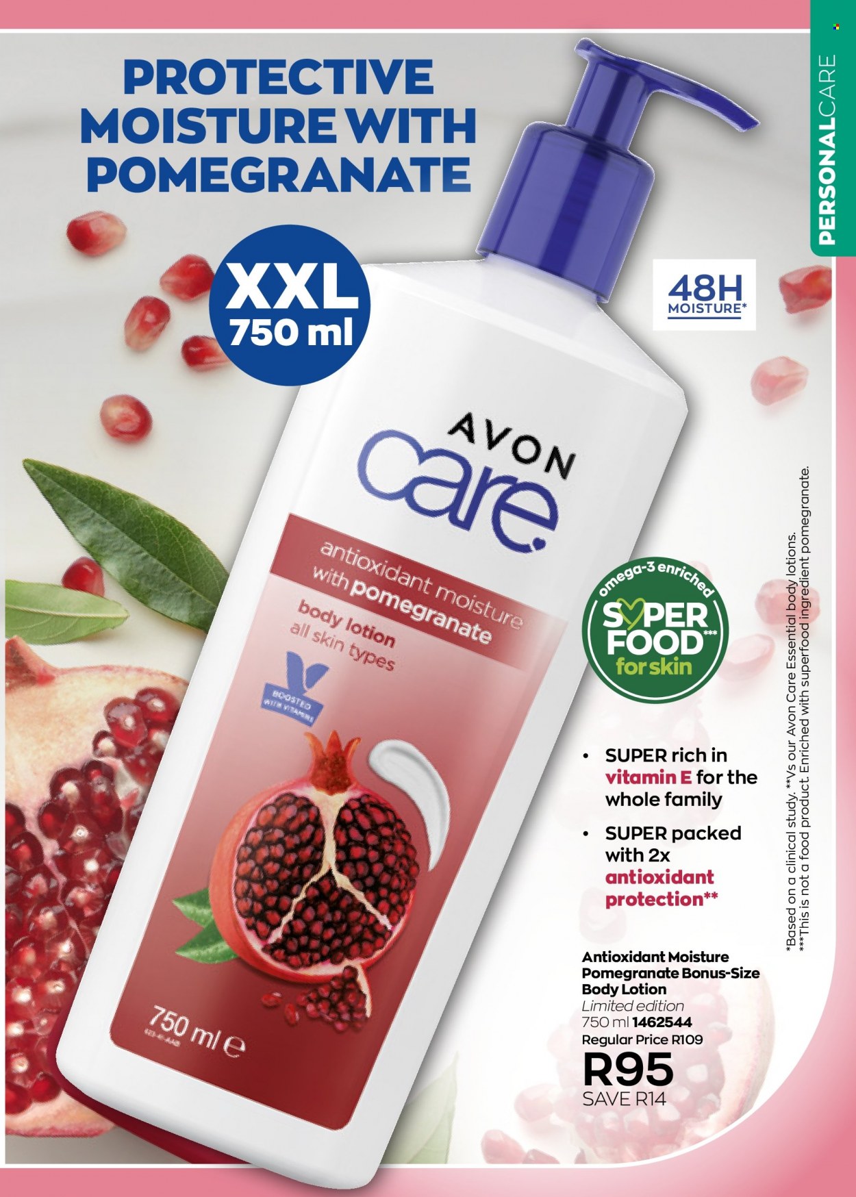 Avon catalogue  - 01/07/2022 - 31/07/2022 - Sales products - Avon, body lotion, pomegranate. Page 119.