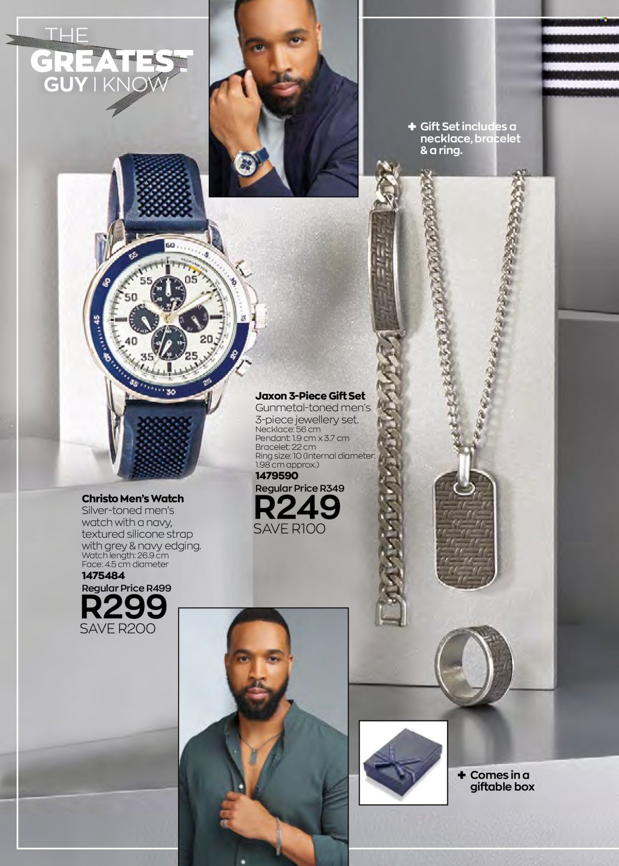 Avon catalogue  - 01/05/2022 - 31/05/2022 - Sales products - gift set, bracelet, necklace, watch, pendant. Page 50.