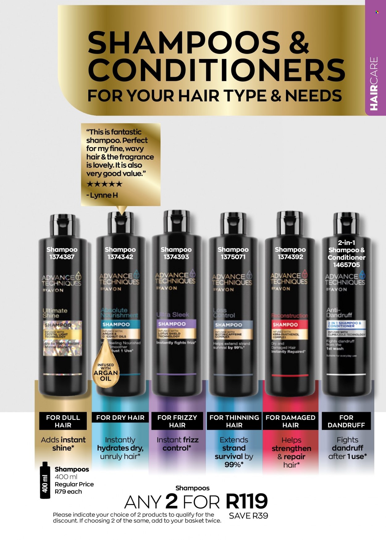 Avon catalogue  - 01/07/2022 - 31/07/2022 - Sales products - shampoo, conditioner, fragrance. Page 147.