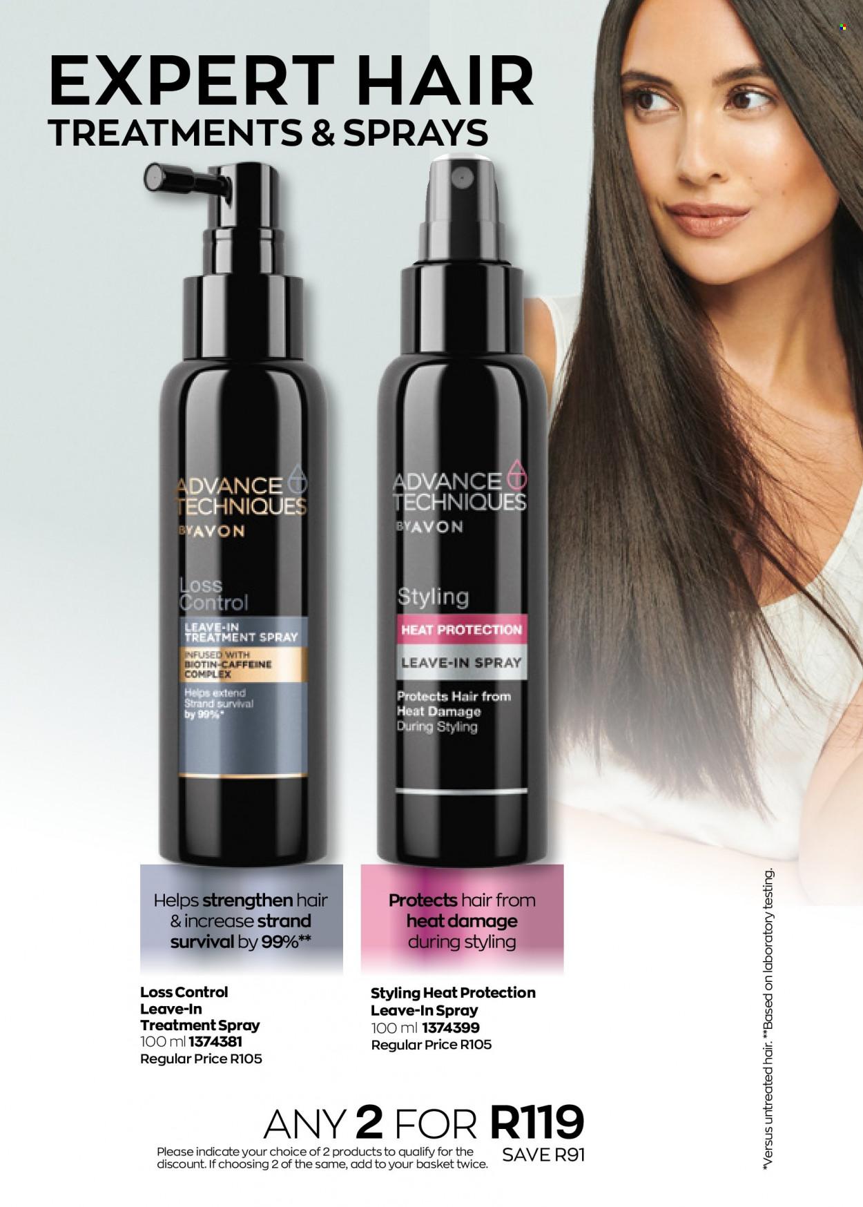 Avon catalogue  - 01/07/2022 - 31/07/2022 - Sales products - heat protection. Page 150.