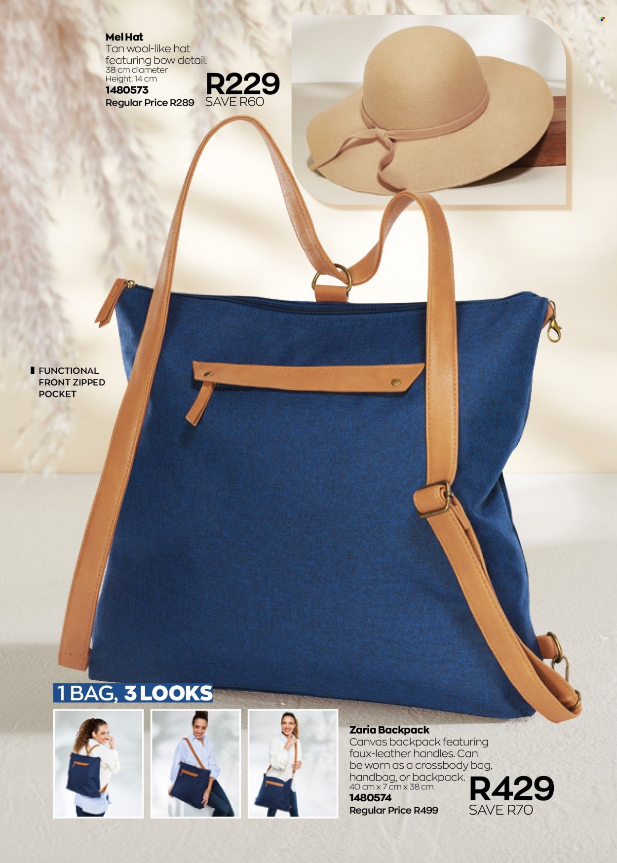 Avon catalogue  - 01/07/2022 - 31/07/2022 - Sales products - backpack, handbag, cross body bag. Page 170.
