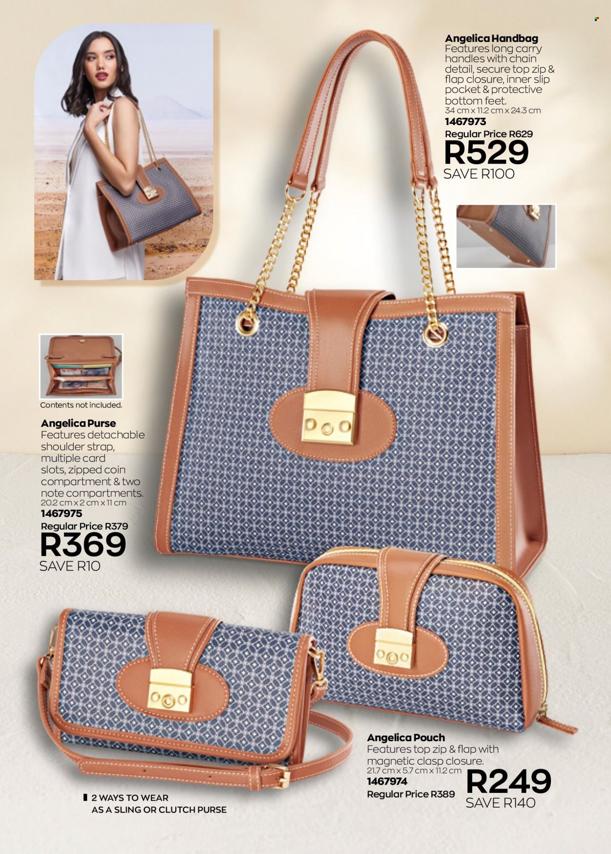 Avon catalogue  - 01/07/2022 - 31/07/2022 - Sales products - handbag. Page 172.
