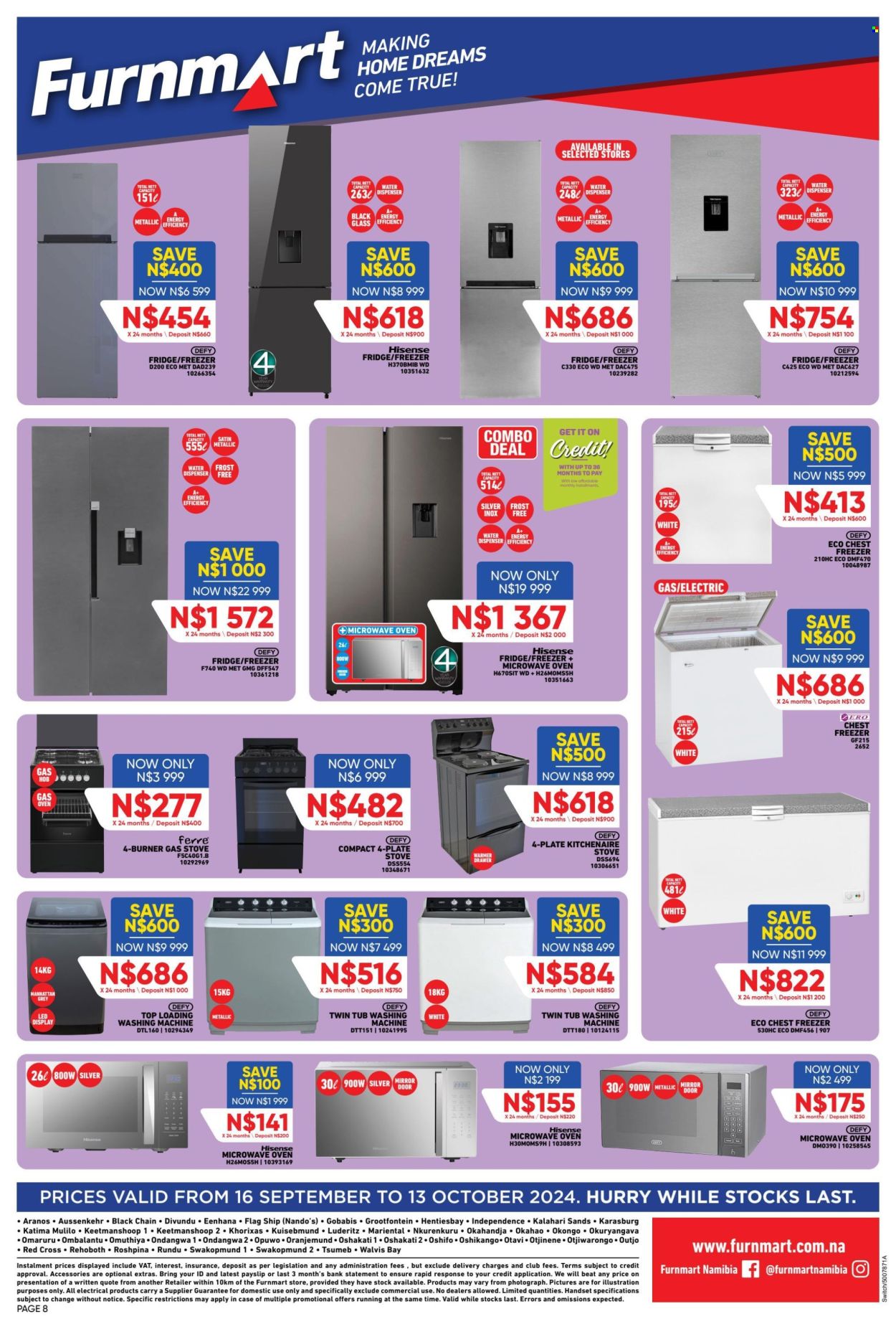 Furnmart specials - 16/09/2024 - 13/10/2024. Page 8