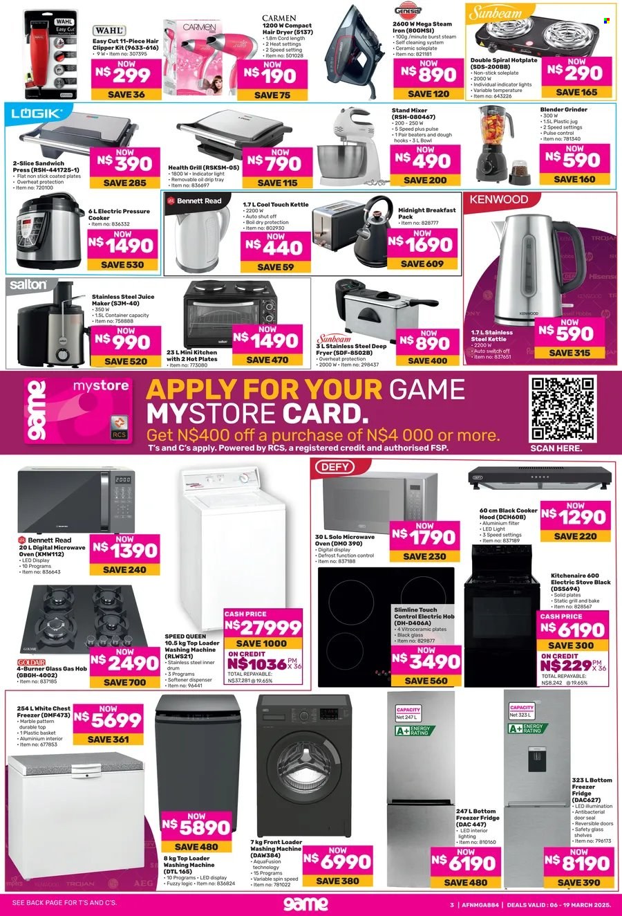 Game specials - 06/03/2025 - 19/03/2025. Page 1