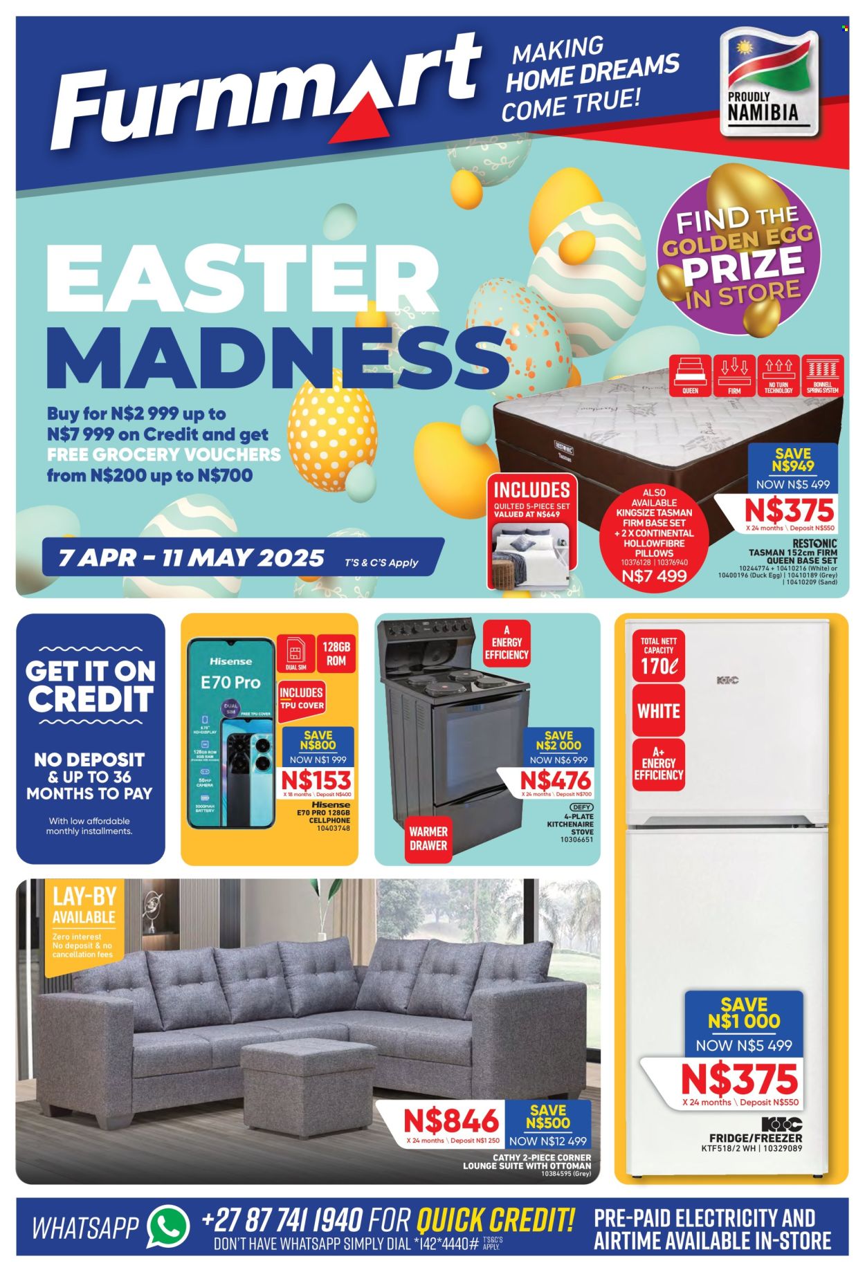 Furnmart specials - 07/04/2025 - 11/05/2025. Page 1