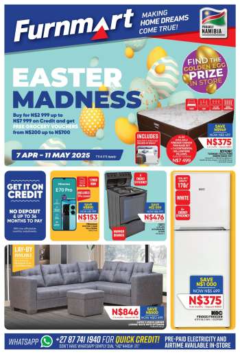 Furnmart catalogue  - 07/04/2025 - 11/05/2025.