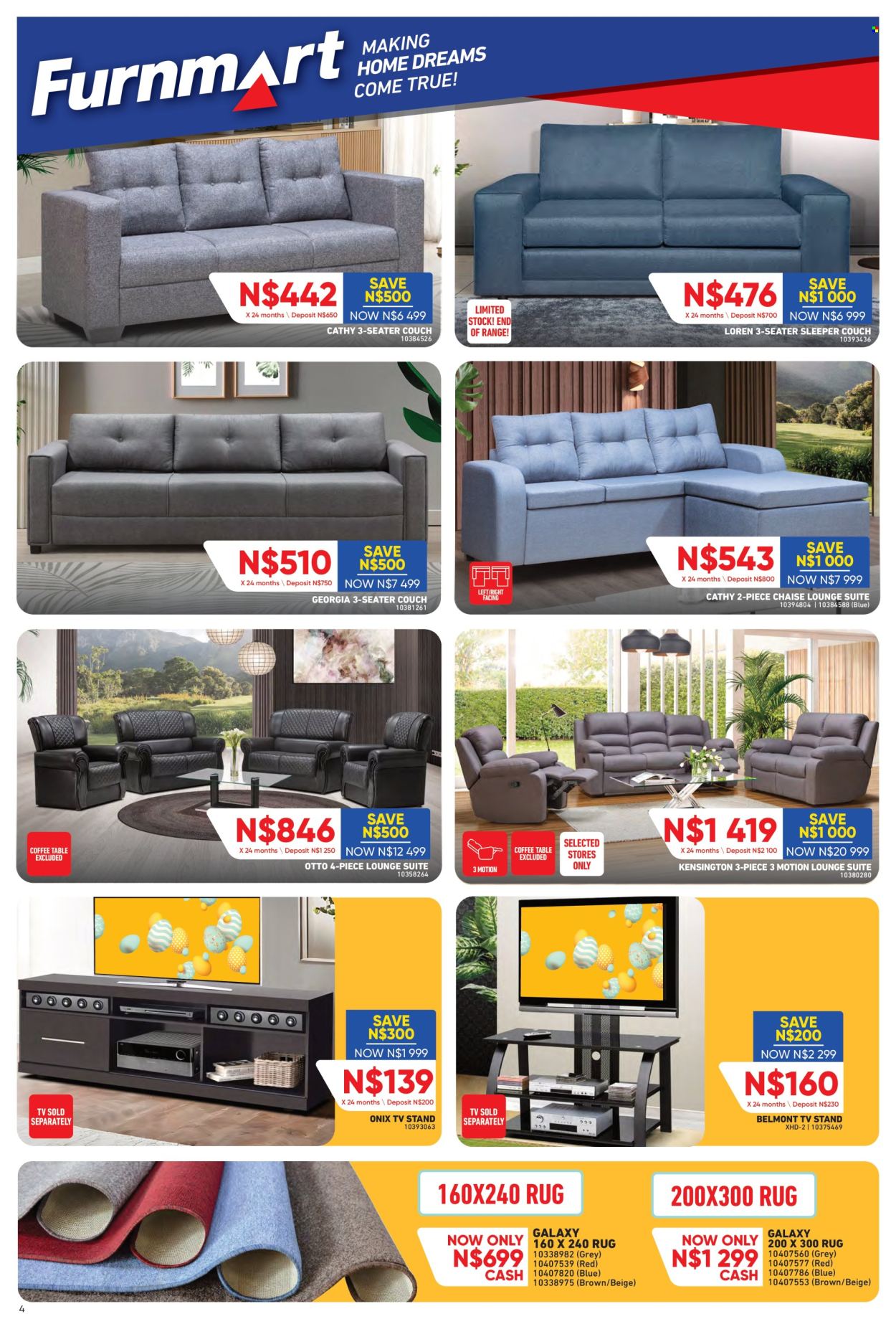 Furnmart specials - 07/04/2025 - 11/05/2025. Page 1